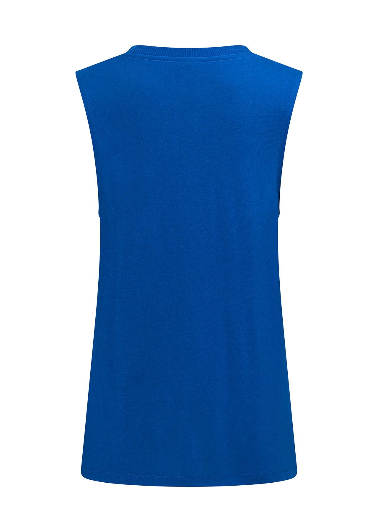 Lorna Jane Lotus Muscle Tank - Cobalt Blue
