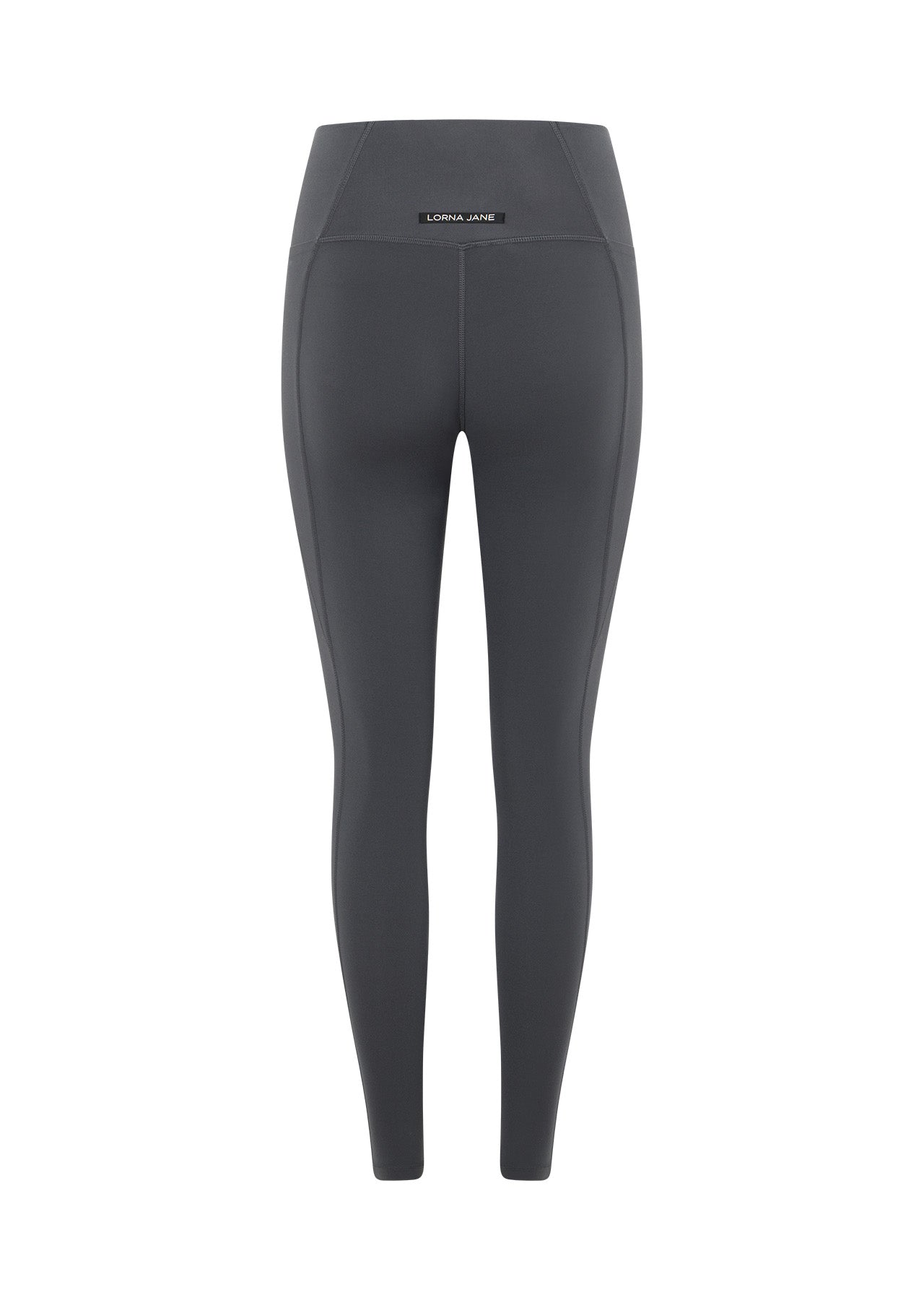Lorna Jane Sculpt and Support No Ride Ankle Biter Leggings - Titanium