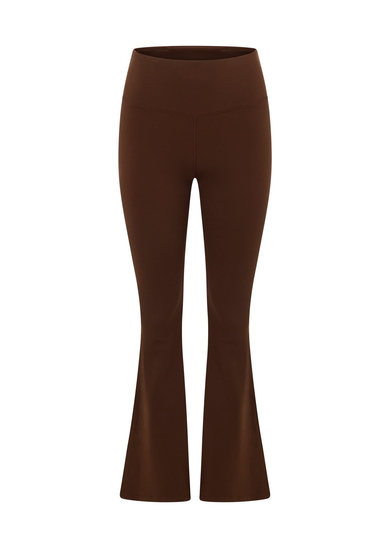 Lorna Jane Effortless Phone Pocket Flared Leggings - Espresso