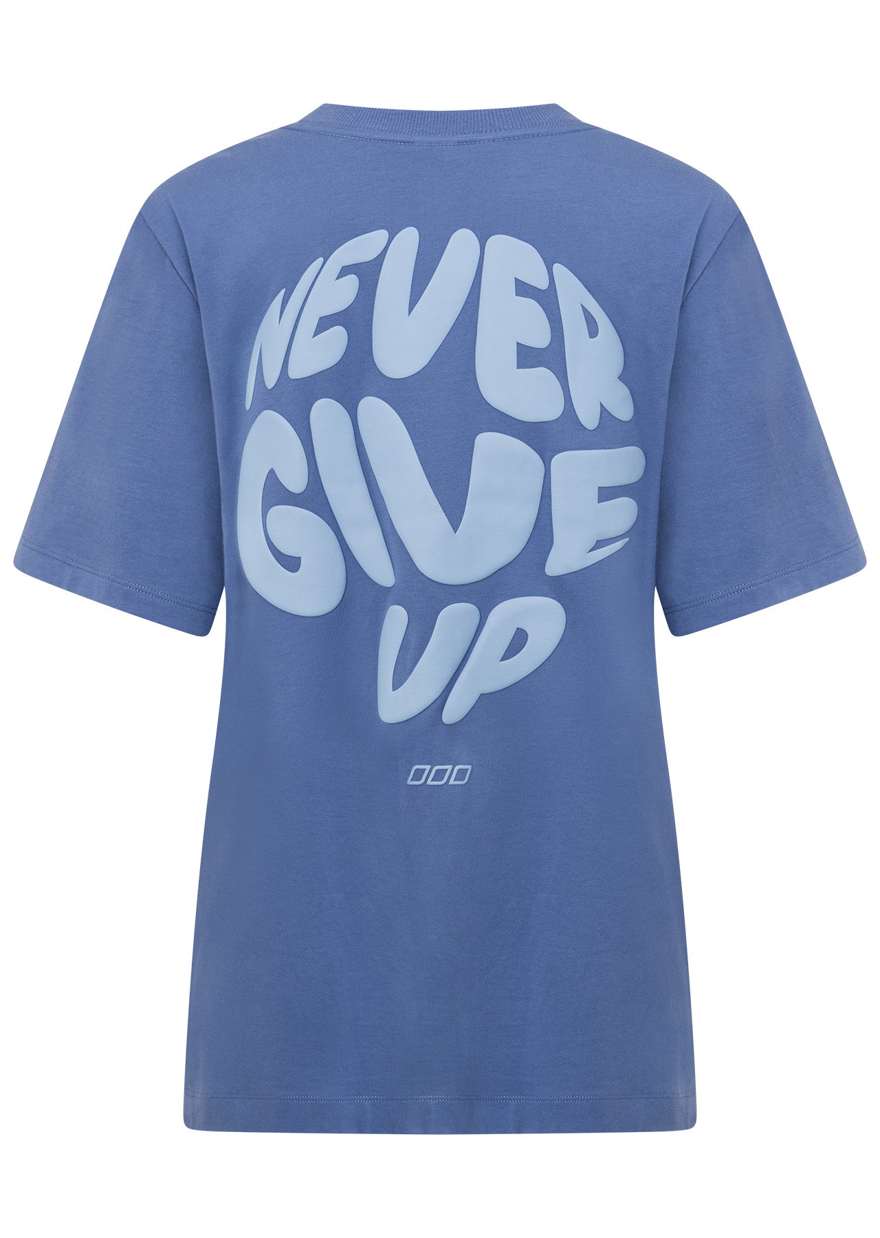 Lorna Jane Never Give Up Relaxed T-shirt - Misty Blue