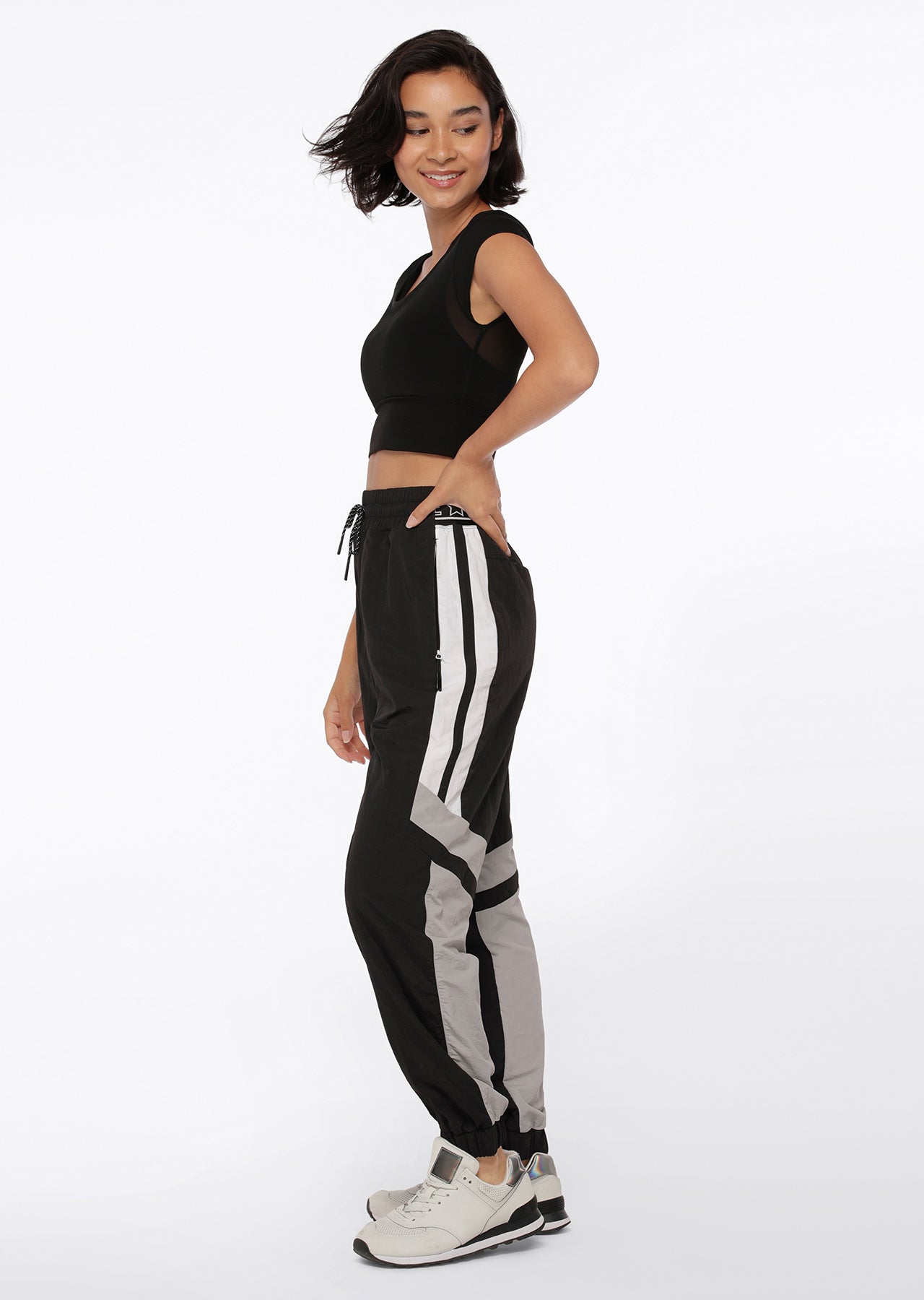 Lorna Jane It Girl Tank Bra Combo - Black