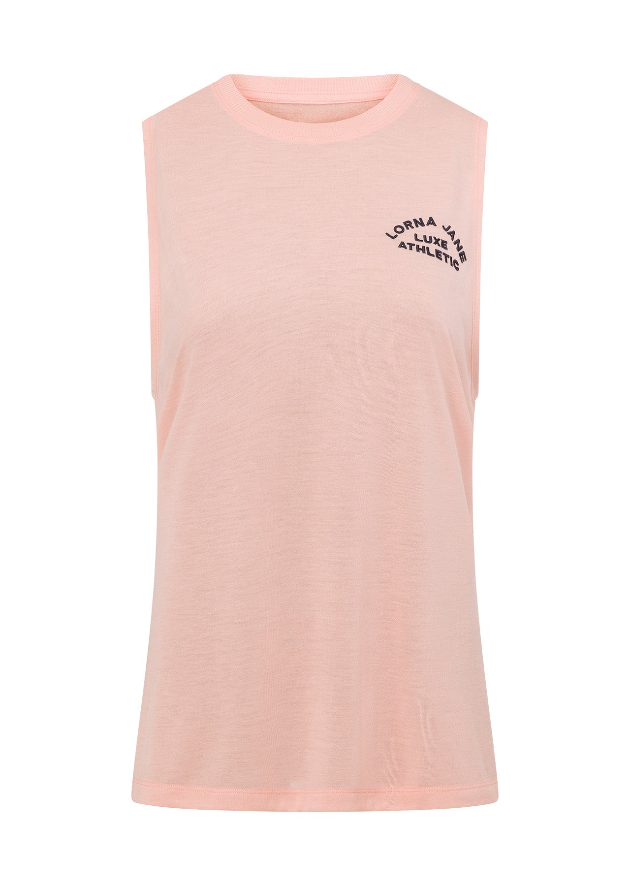 Lorna Jane Lotus Muscle Tank - Vibrant Peach
