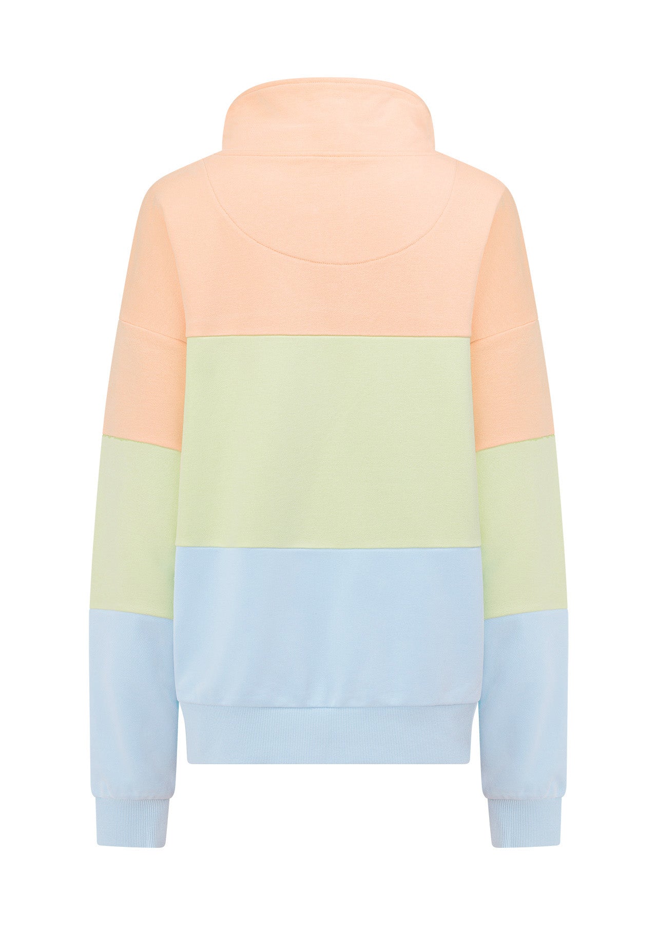 Lorna Jane LJ Splice Quarter Zip Sweat - Rainbow Splice