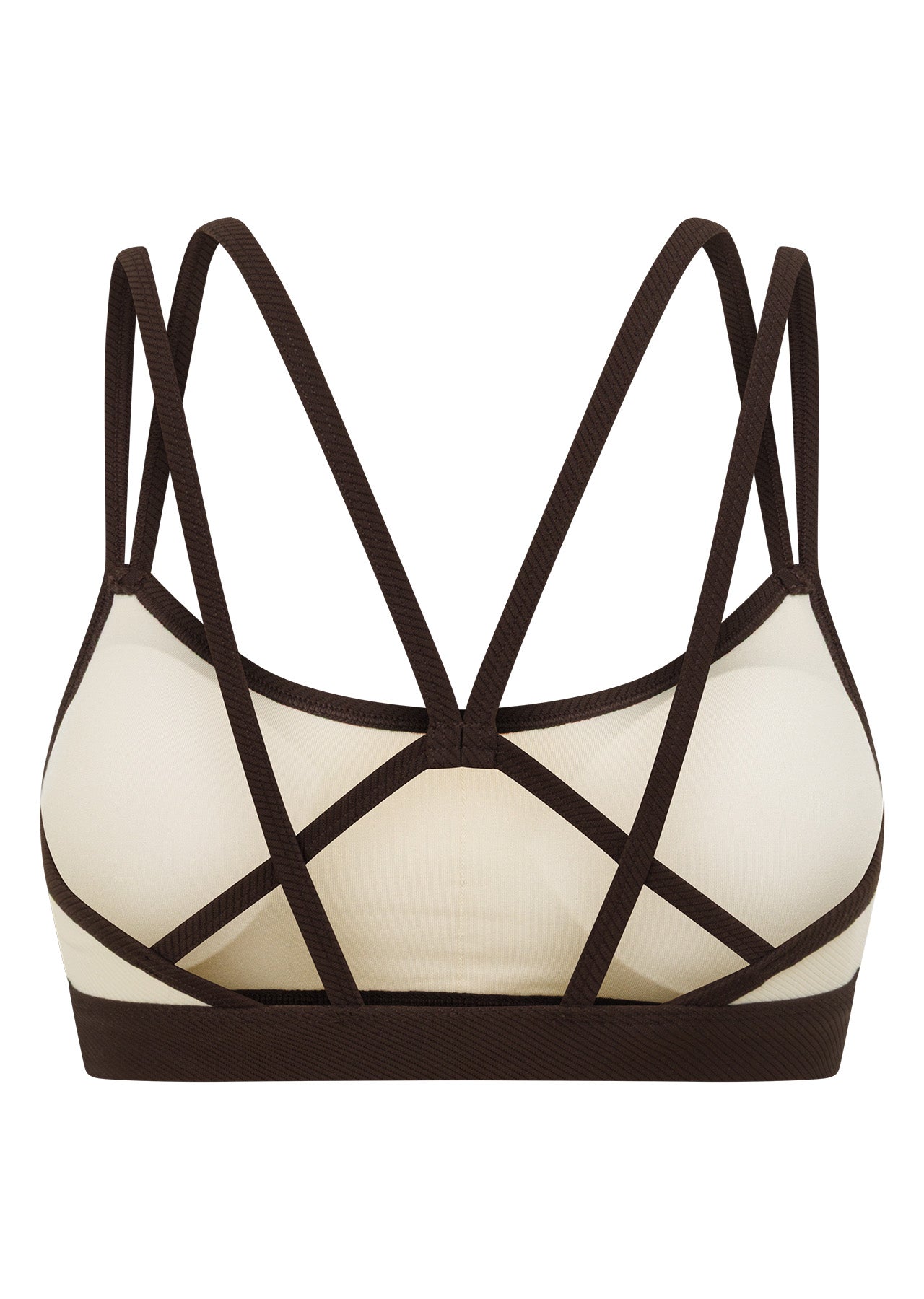 Lorna Jane Dawn To Dusk Sports Bra - Cream