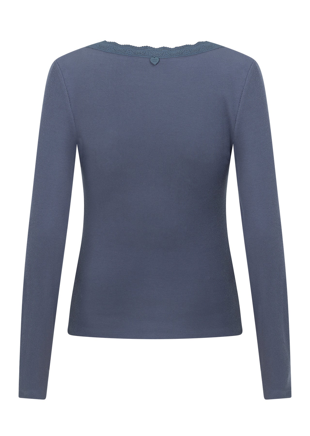 Lorna Jane In The Moment Long Sleeve Rib Top - Shadow