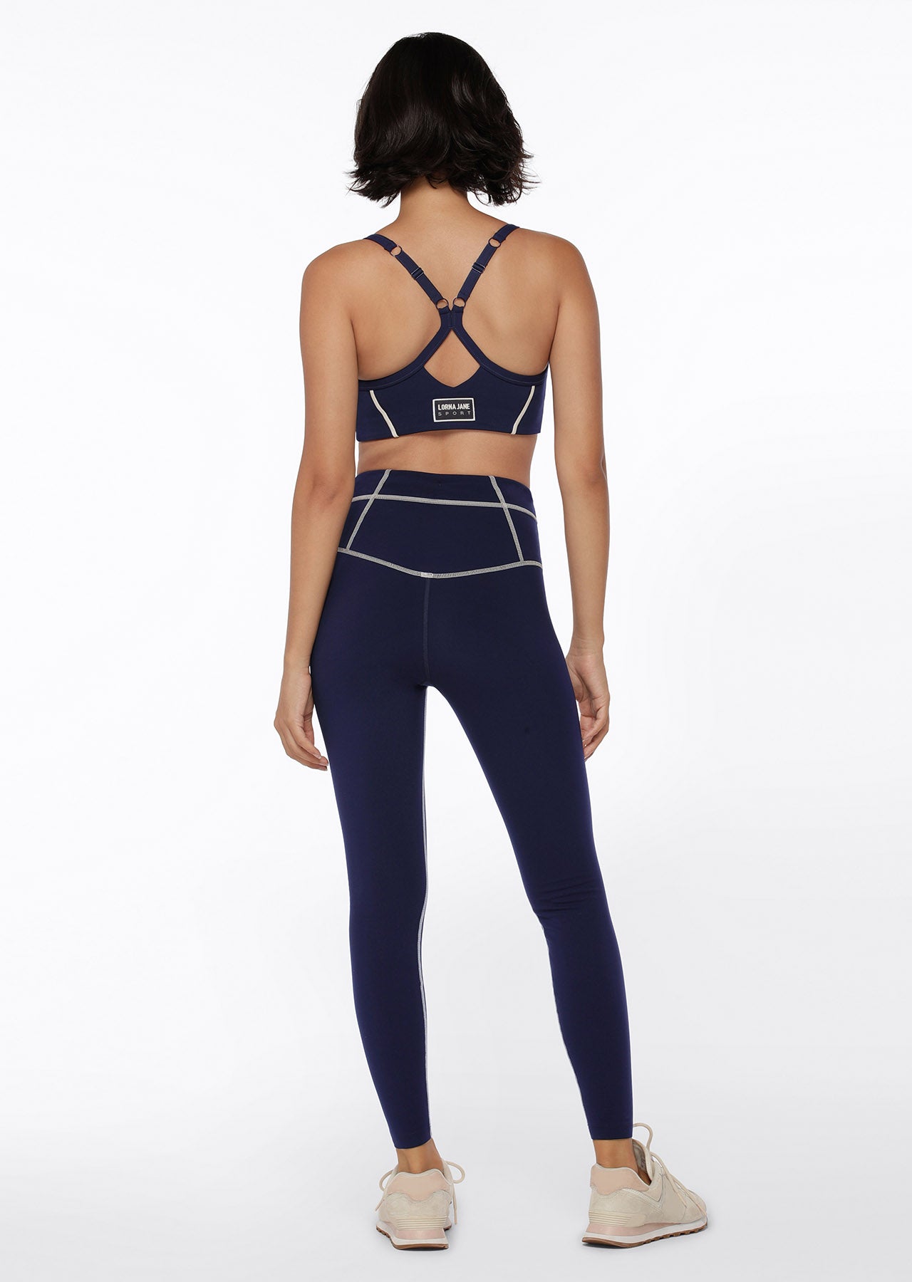 Lorna Jane Pro Ath. Core Stability Full Length Leggings - French Navy