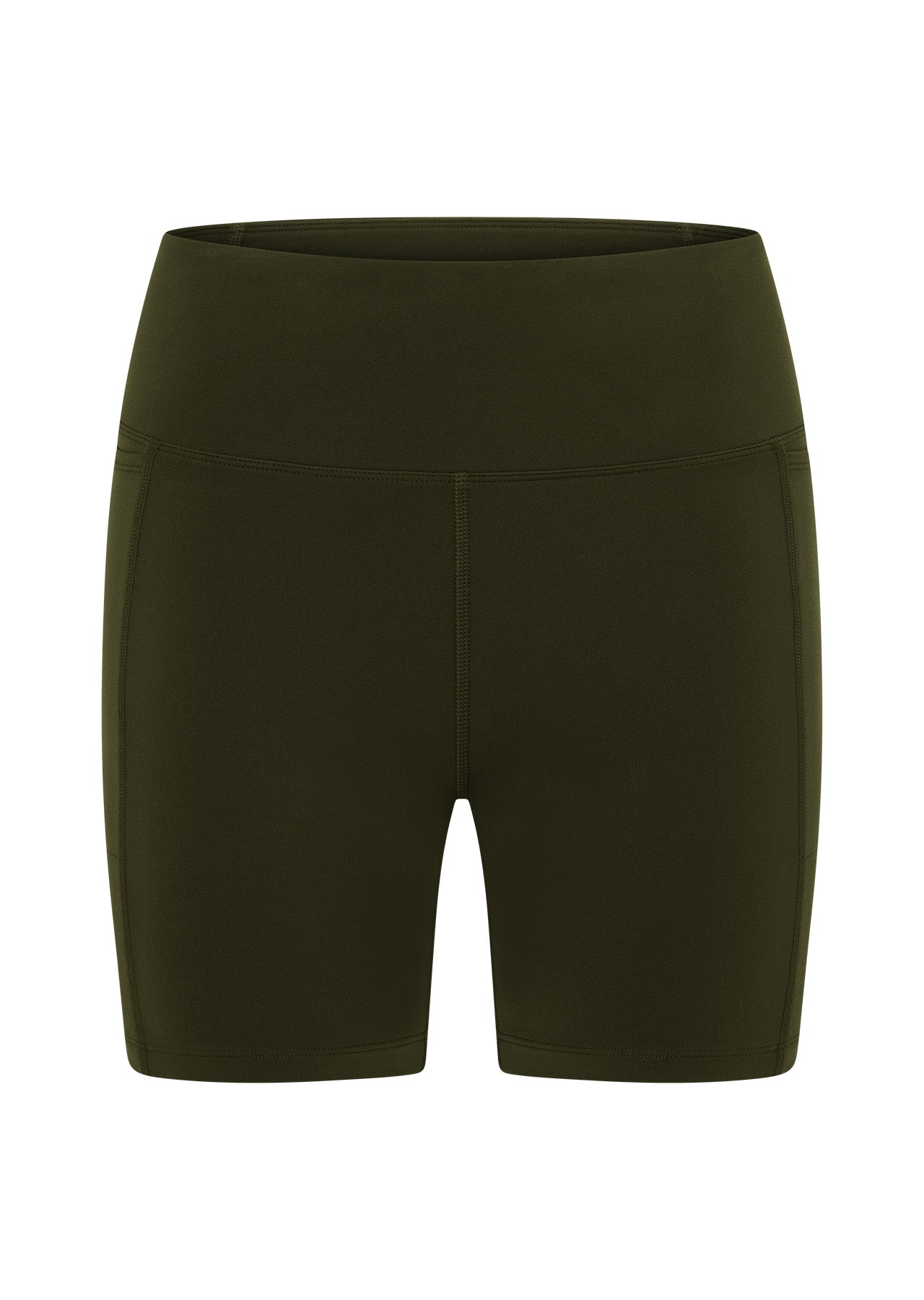 Lorna Jane Amy Phone Pocket Tech Bike Shorts - Luxury Green