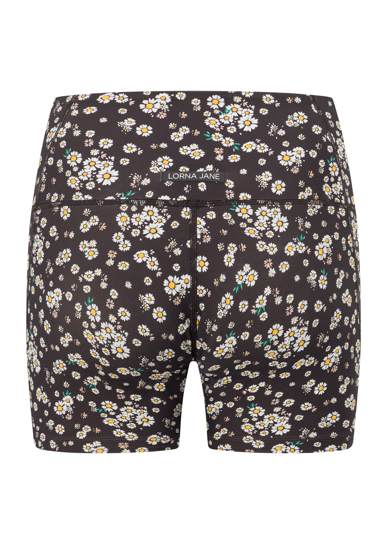 Lorna Jane Ditsy Daisy 12cm Booty Bike Shorts - Ditsy Daisy Print