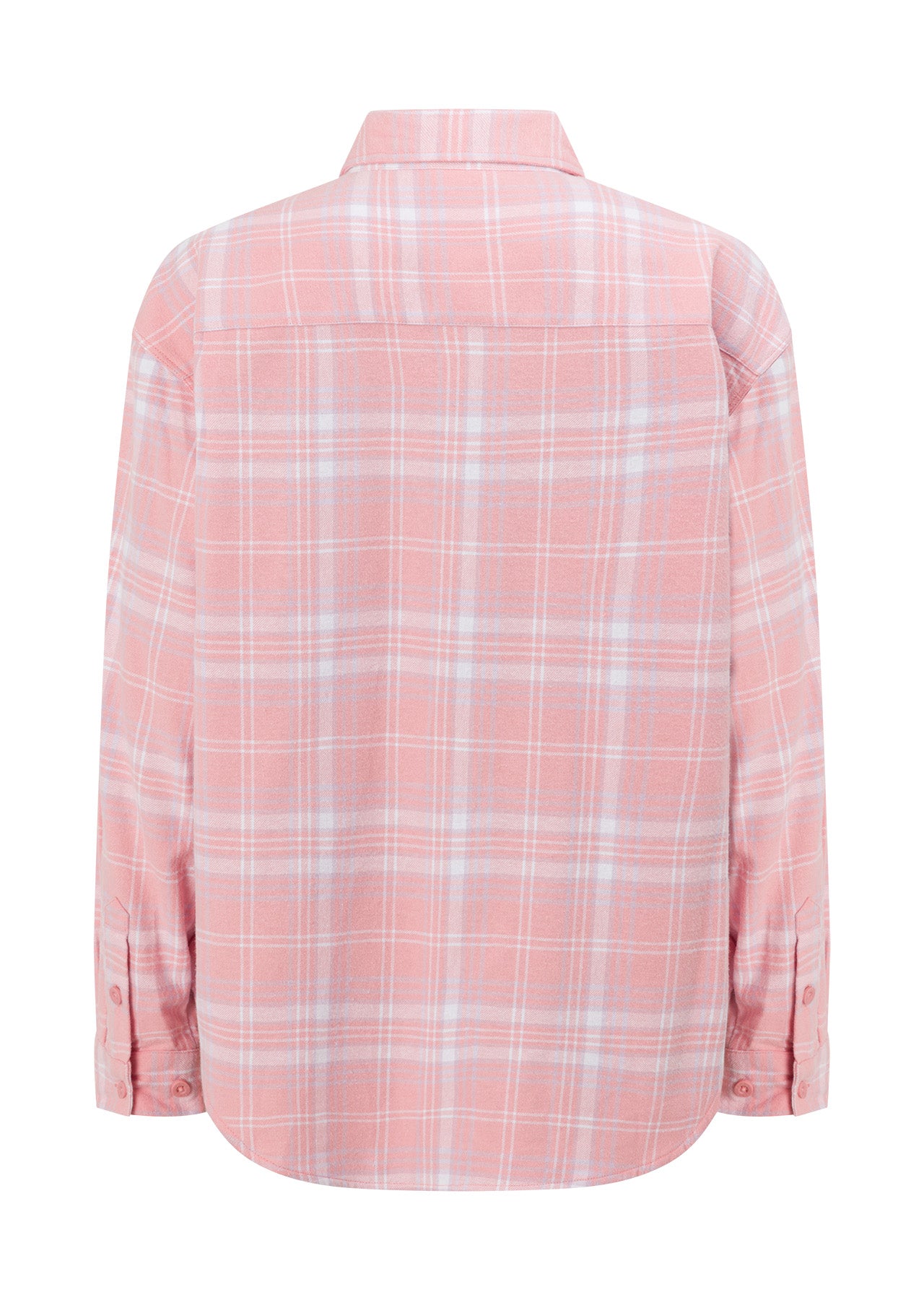 Lorna Jane Weekend Away Flannel Shirt - Pink Check