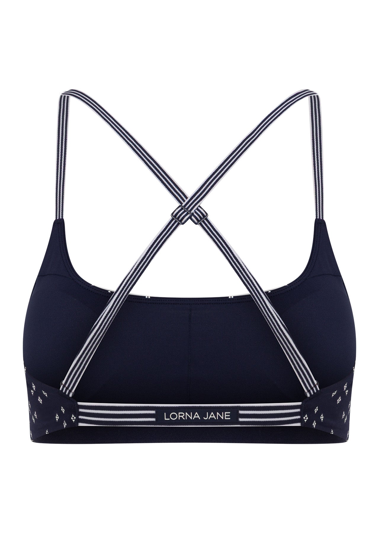 Lorna Jane Daymaker Sports Bra - Scarf Print