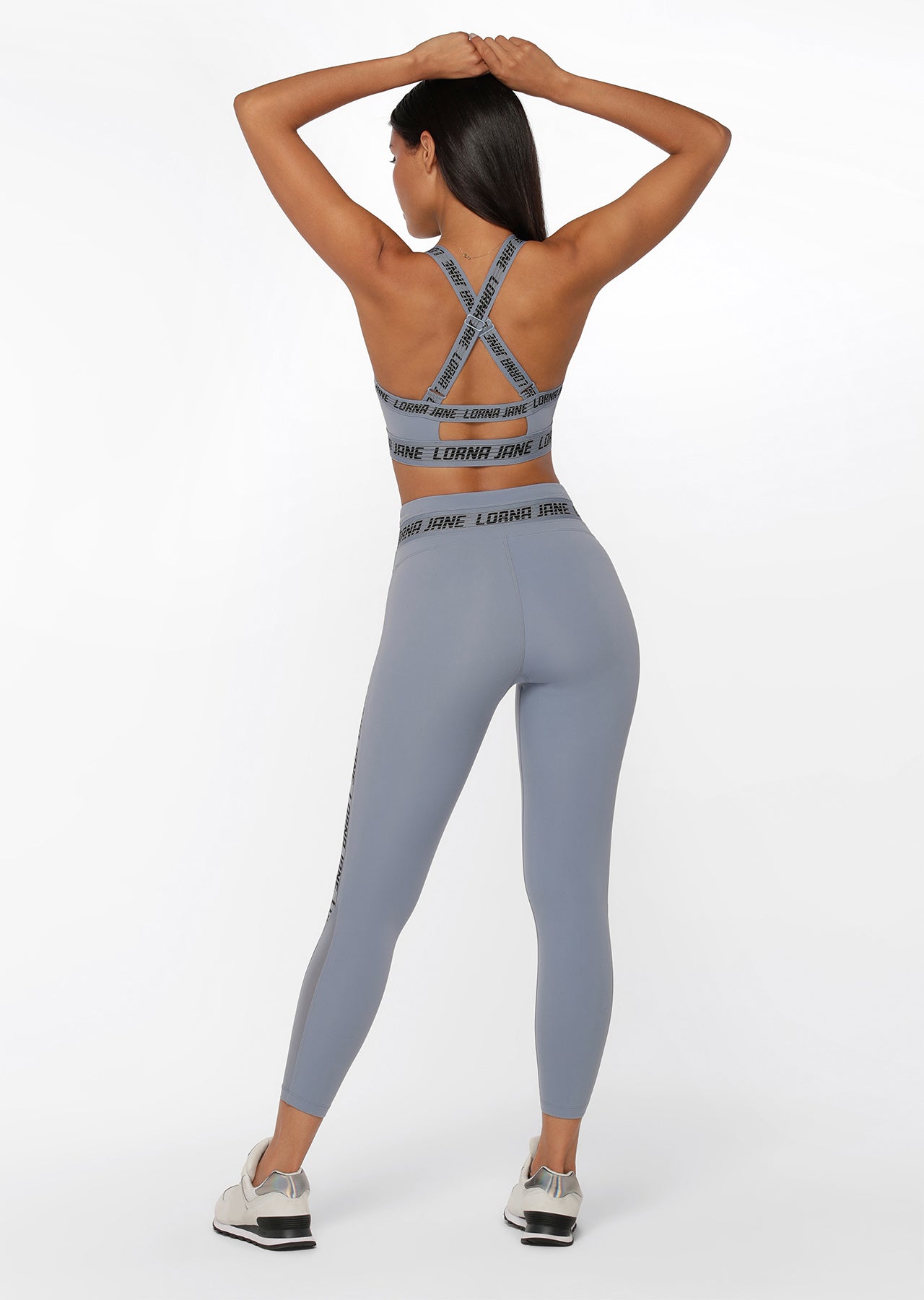 Lorna Jane Step Up Sports Bra - Gravity Grey