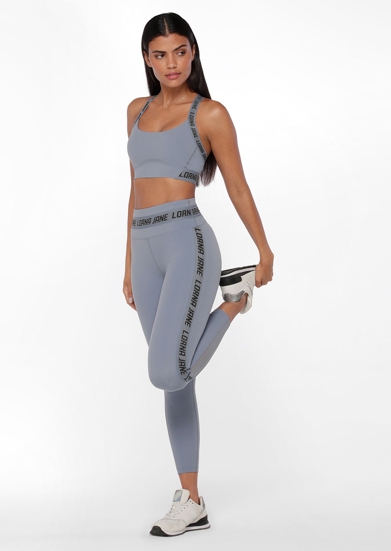 Lorna Jane Step Up Sports Bra - Gravity Grey