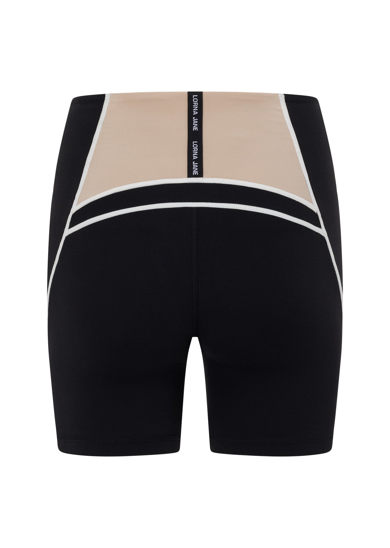 Lorna Jane Amplify Bonded Pocket Bike Shorts - Black