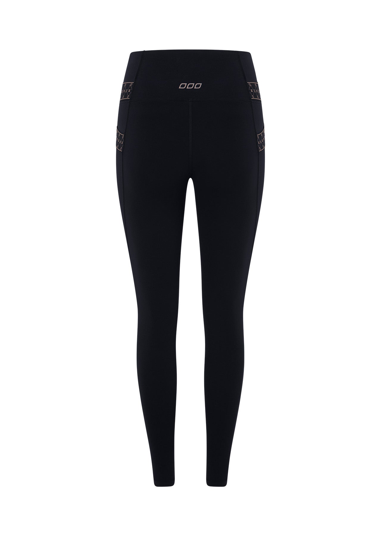 Lorna Jane Swift Monogram Ankle Biter Leggings - Midnight Blue