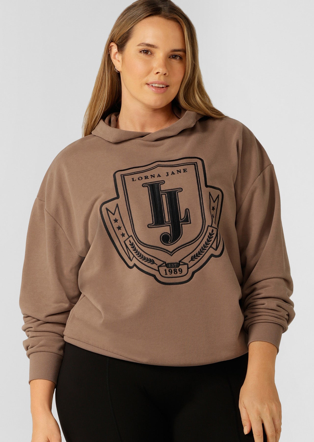 Lorna Jane Oversized Hoodie - Cedar