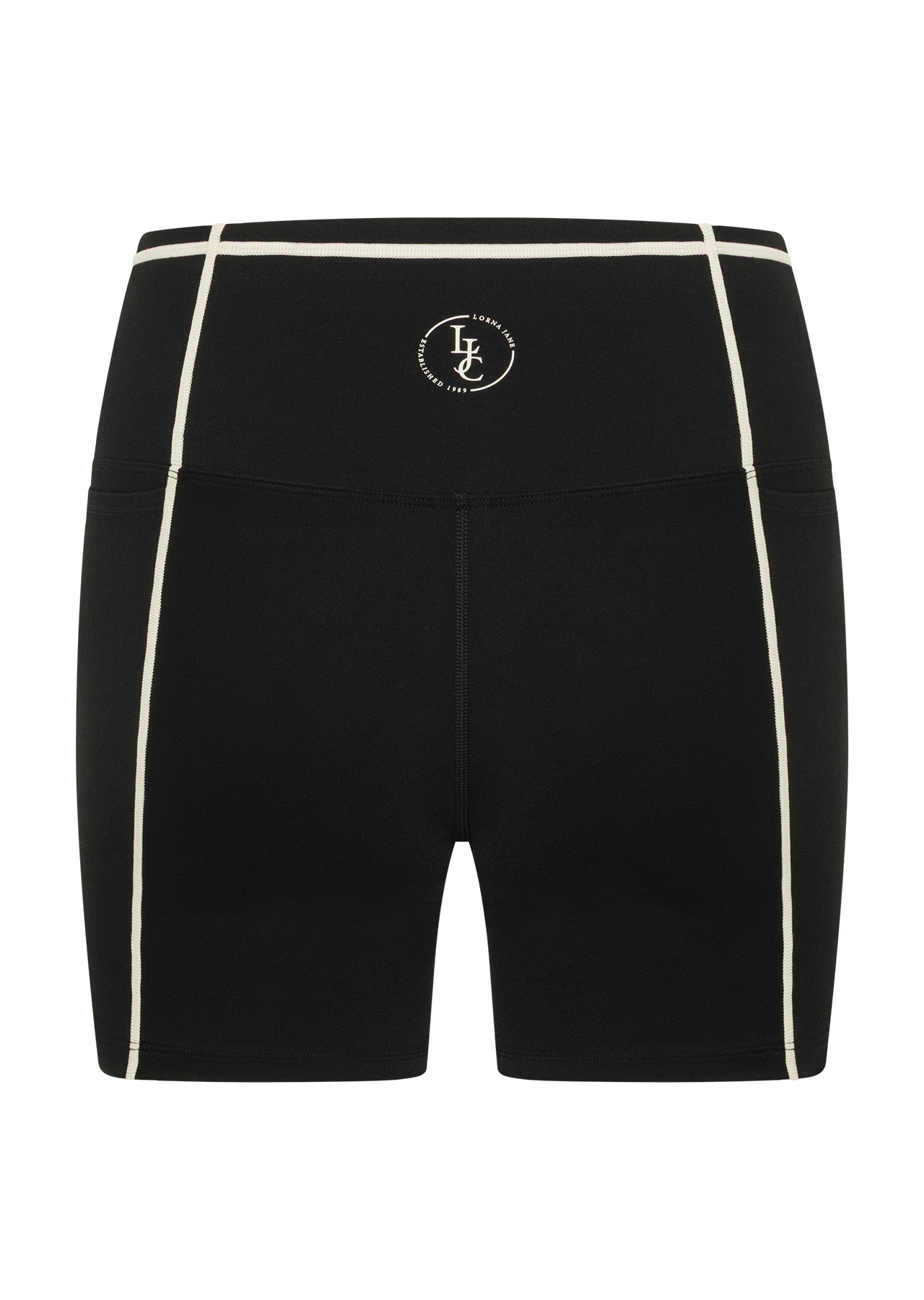 Lorna Jane LJC Retro 14cm Bike Shorts - Black