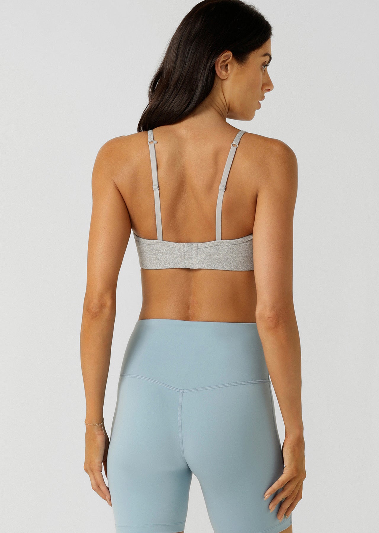Lorna Jane Guru Sports Bra - Grey Marl