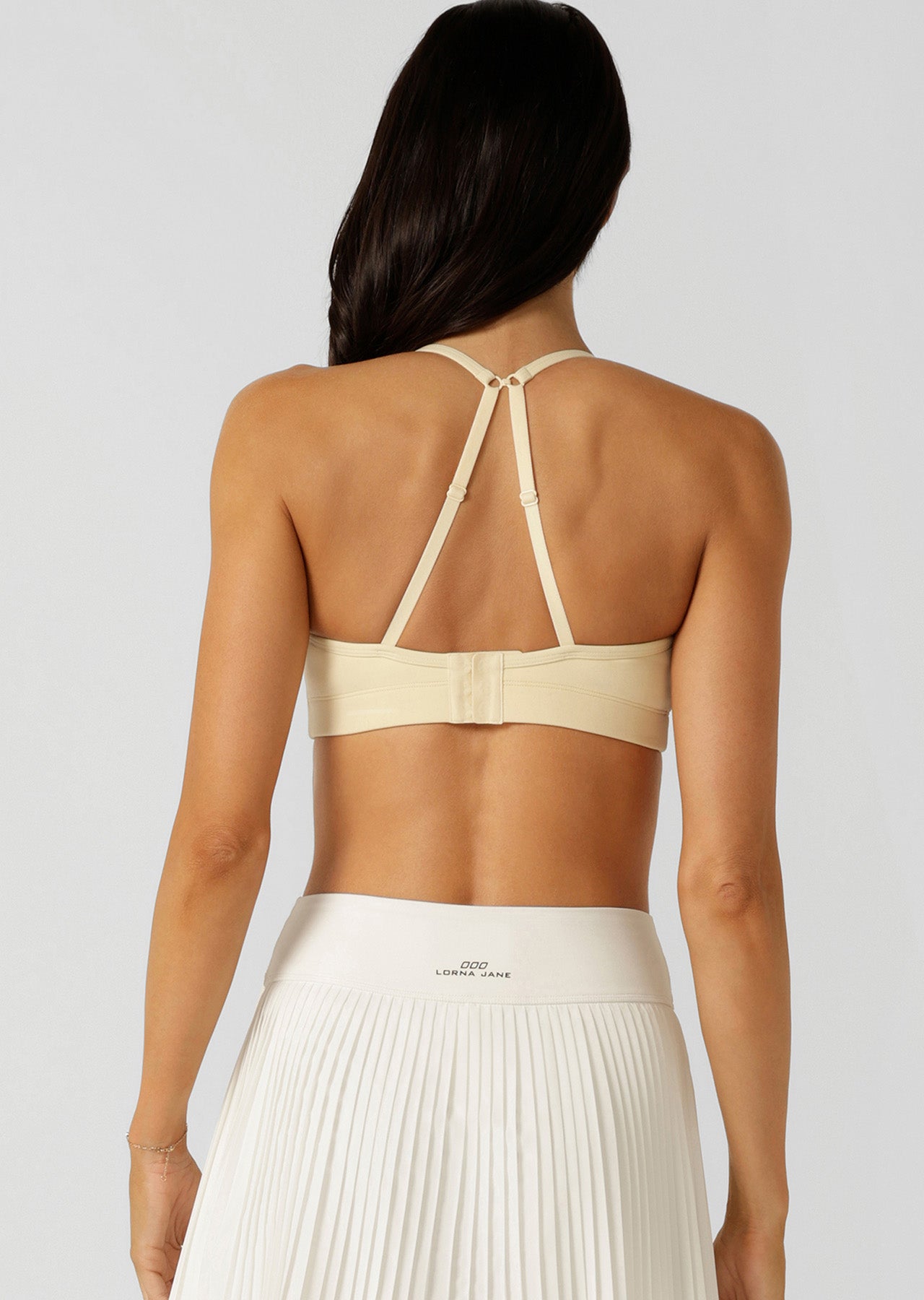 Lorna Jane Guru Sports Bra - Buttermilk