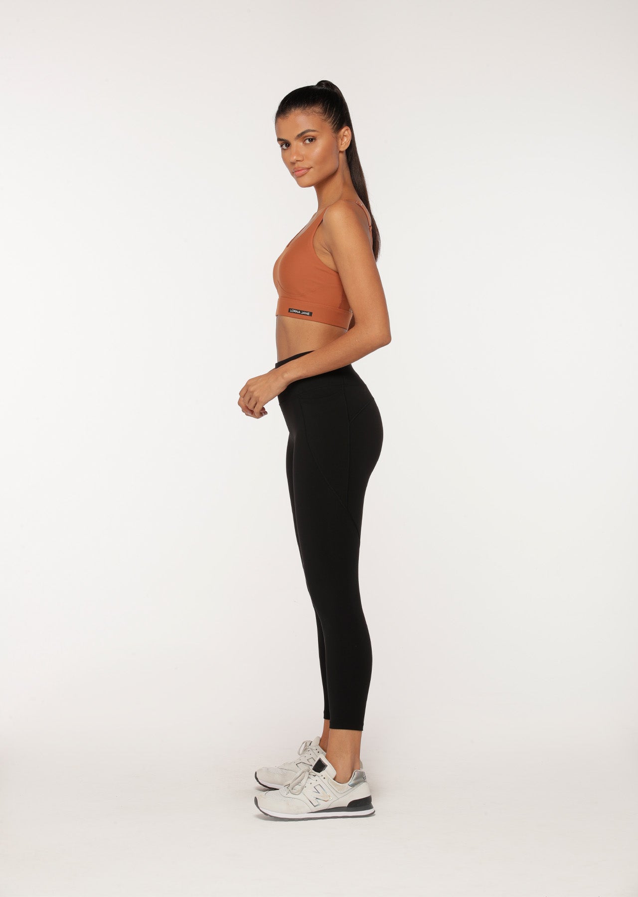 Lorna Jane Fire Up Excel Sports Bra - Autumn