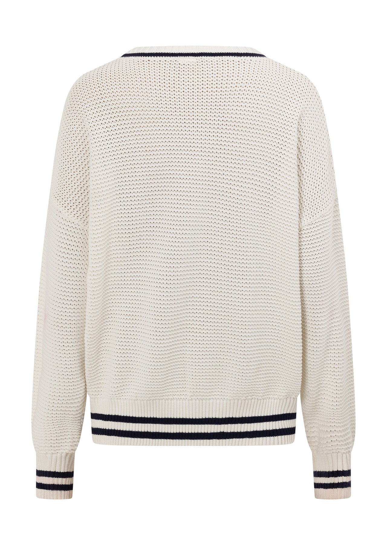 Lorna Jane LJ '89 Open Weave Sweater - Porcelain