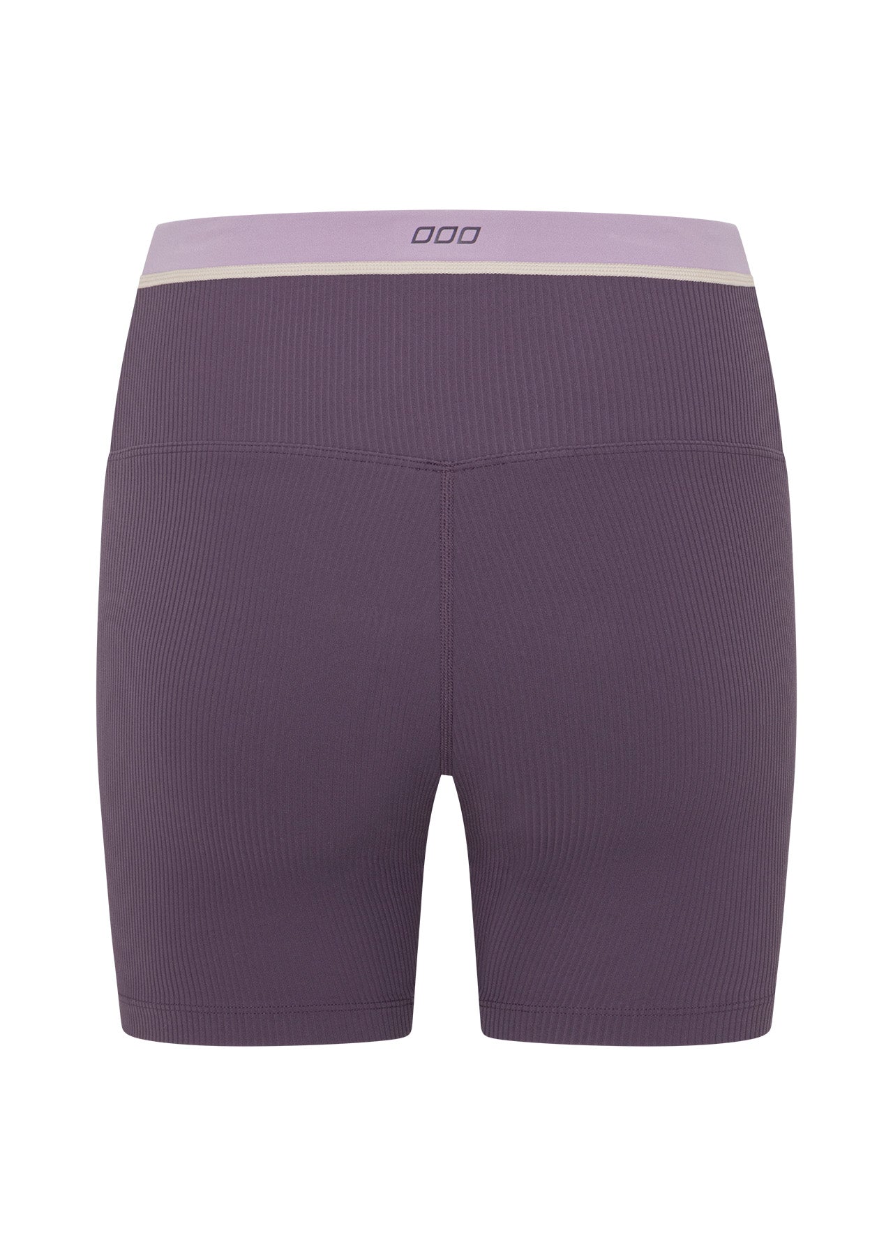 Lorna Jane Perfect Practice Rib 12Cm Bike Shorts - Midnight Plum