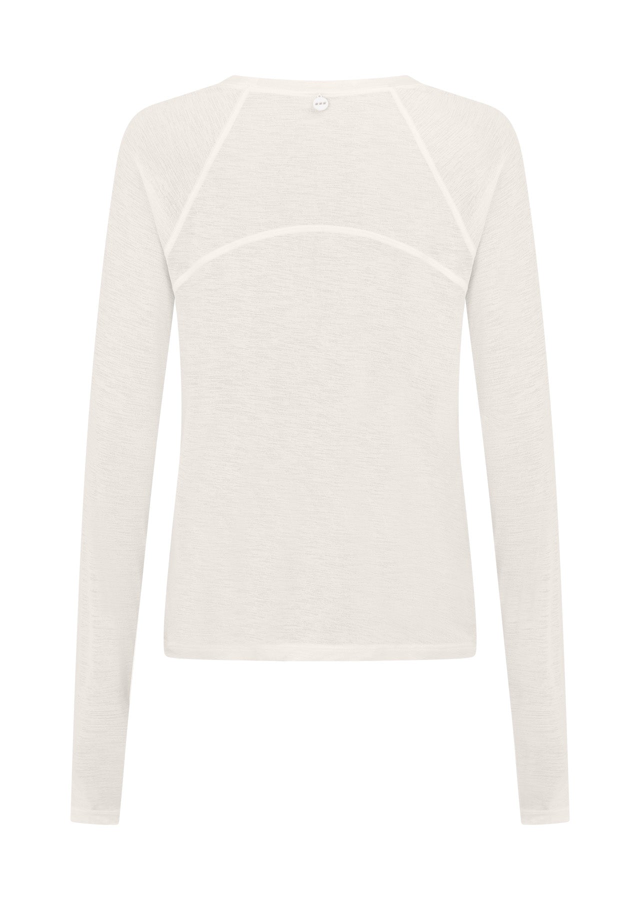Lorna Jane On The Run Long Sleeve Top - Porcelain