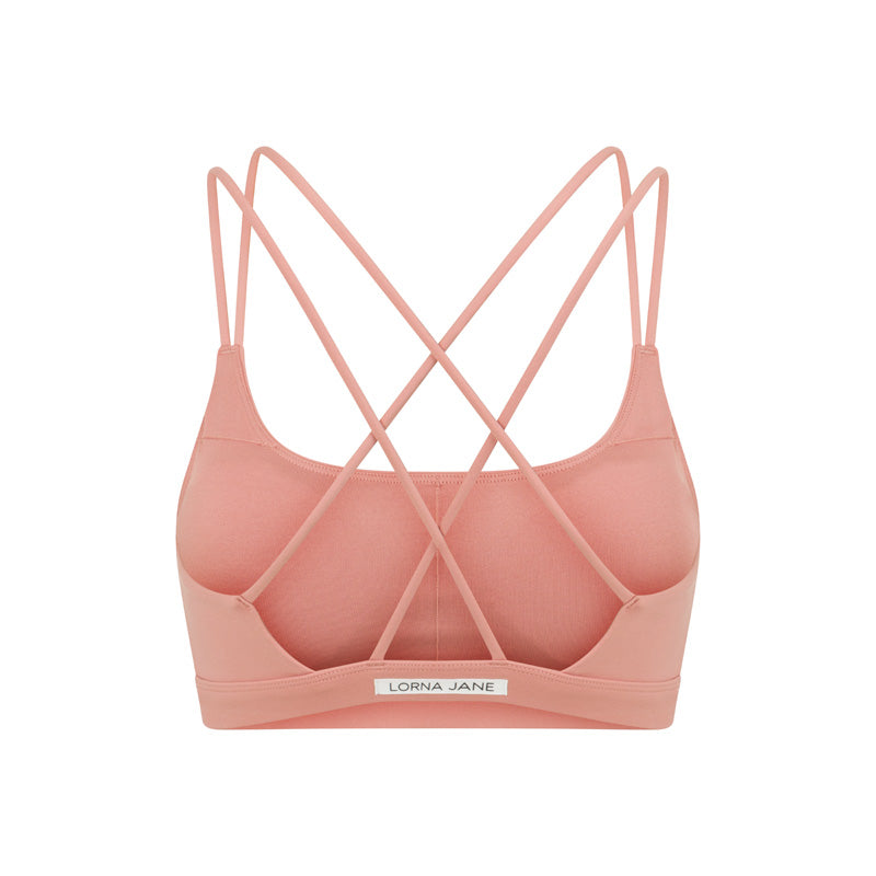 Lorna Jane Hot Shot Sports Bra - Ash Rose