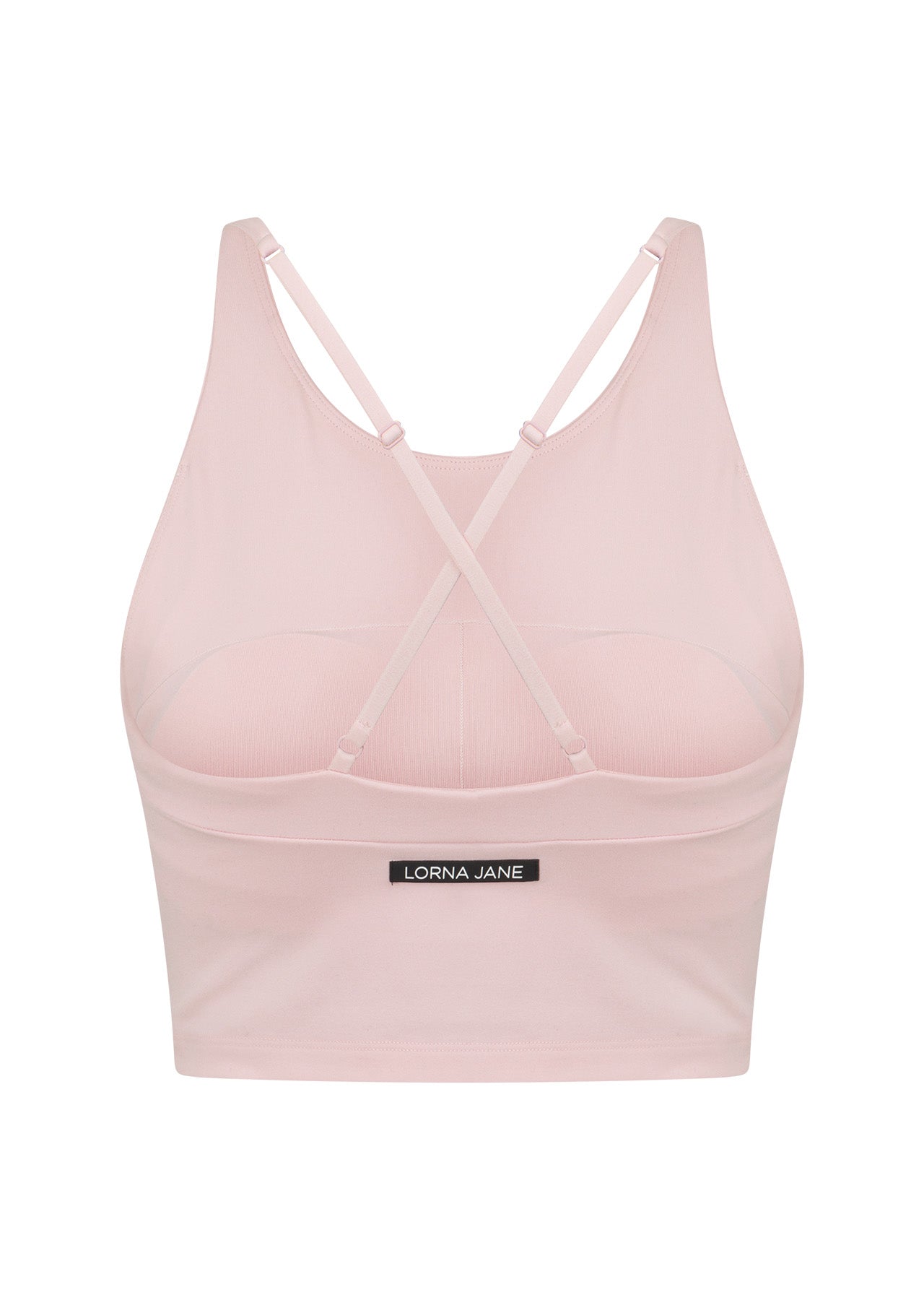 Lorna Jane Rewind Tank Bra Combo - Pale Peony