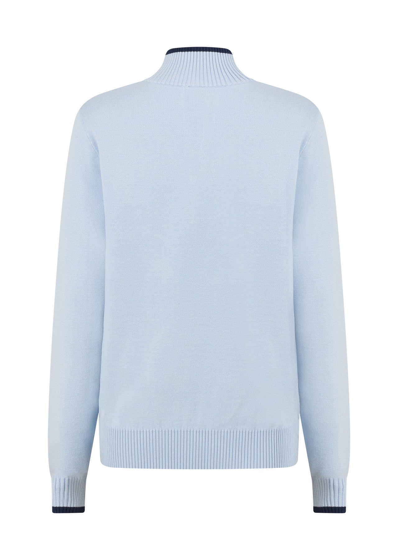 Lorna Jane Alpine Club 1/2 Zip Knit Jumper - Toulouse Blue