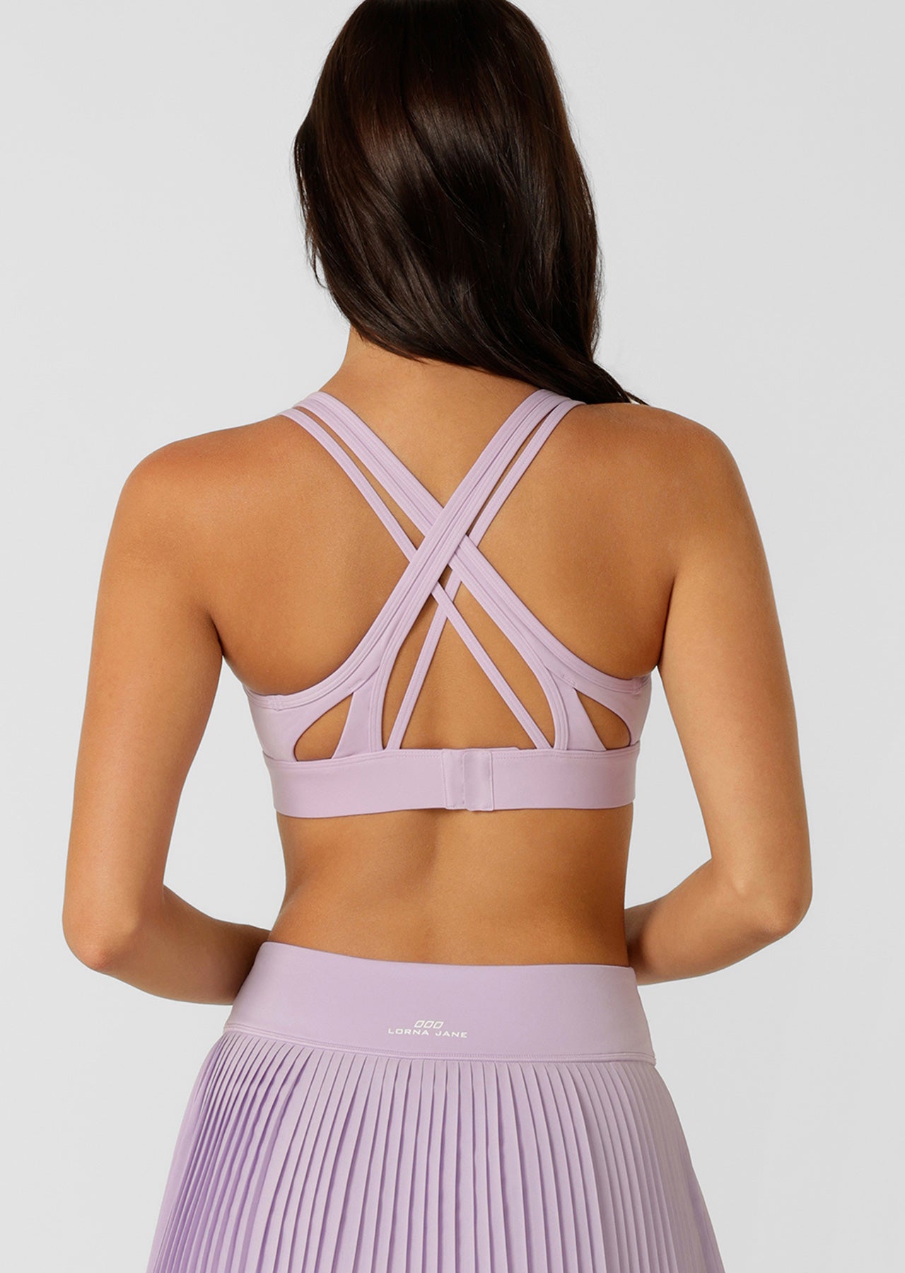 Lorna Jane Train Hard Max Support Sports Bra - Dusty Lilac