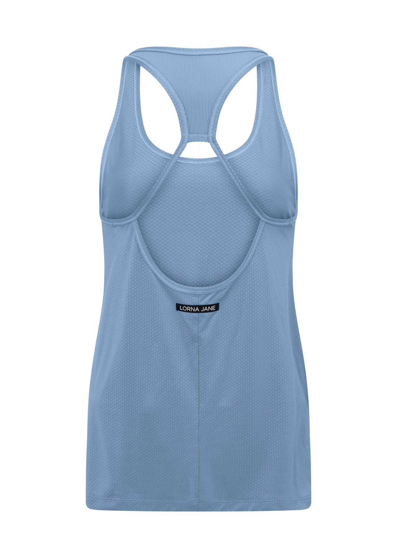 Lorna Jane Grab And Go Active Mesh Tank - Moontide
