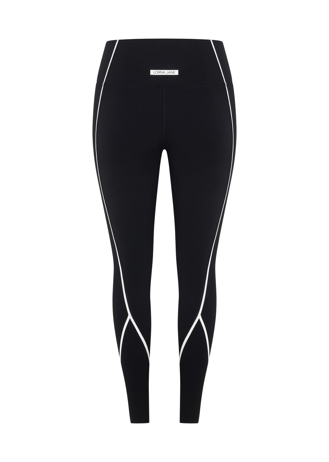 Lorna Jane Night Runner Full Length Leggings - Black