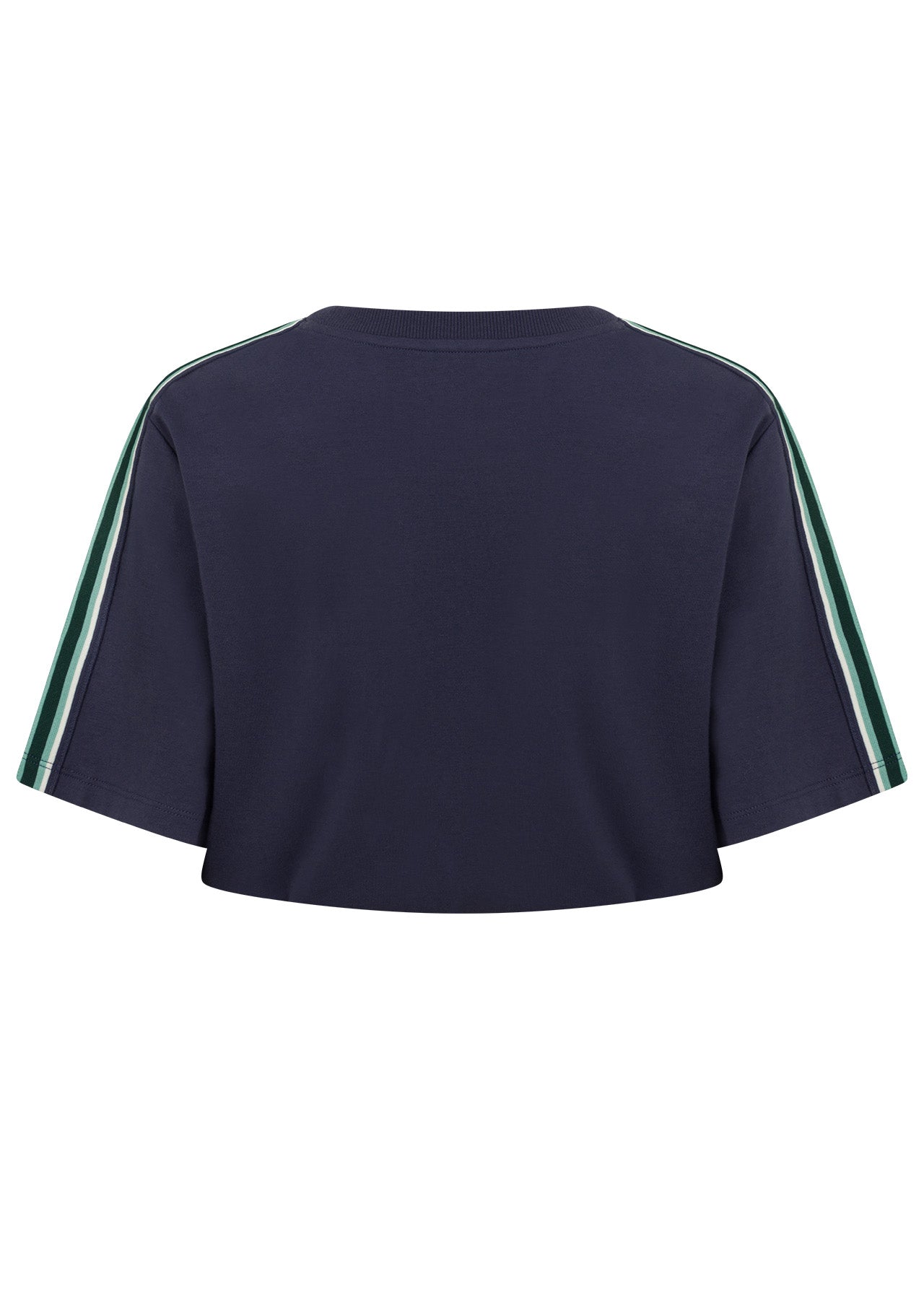 Lorna Jane Lotus Limited Edition Cropped Tee - Ash Blue