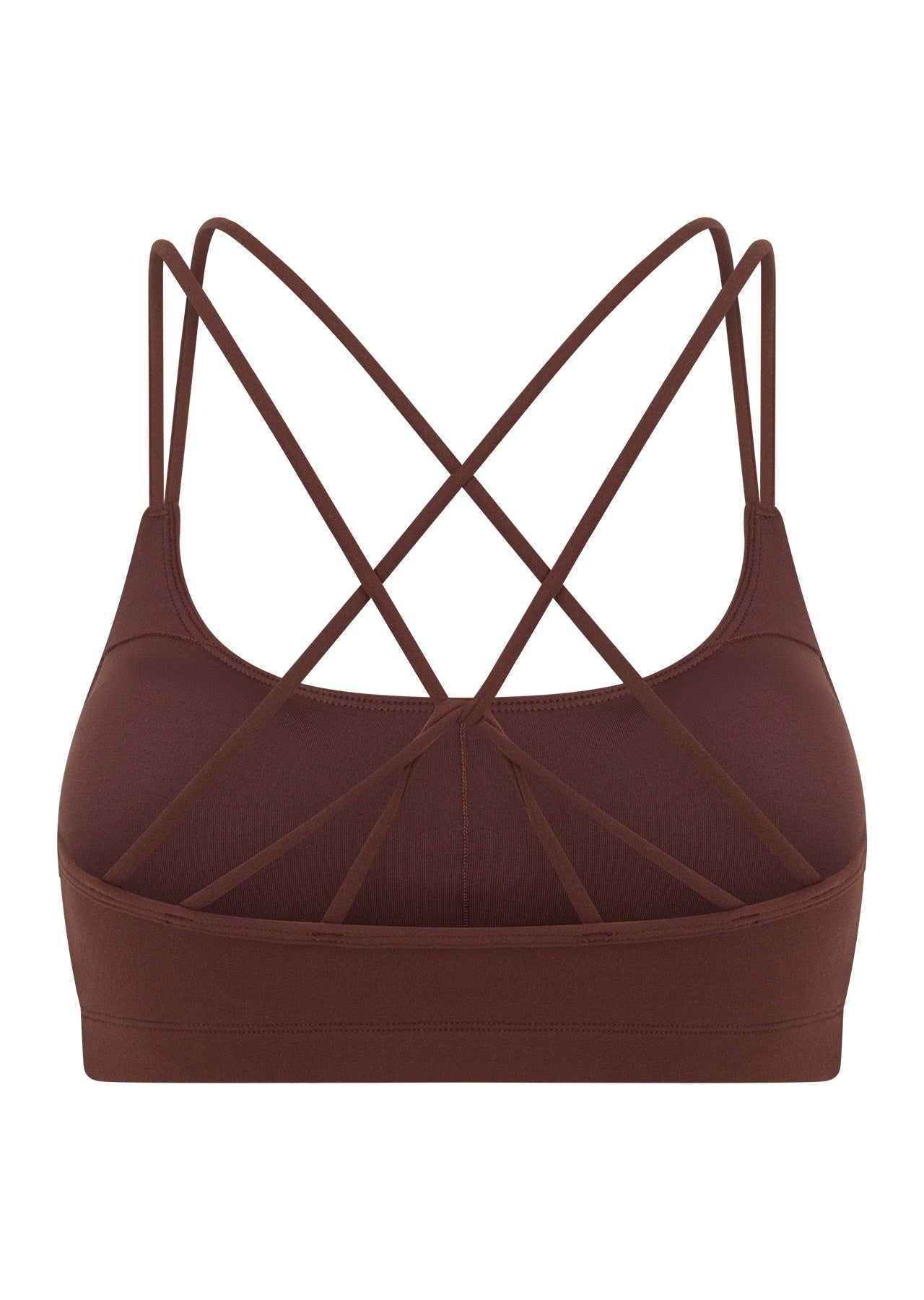Lorna Jane Limited Edition Lotus Crop Sports Bra - Truffle