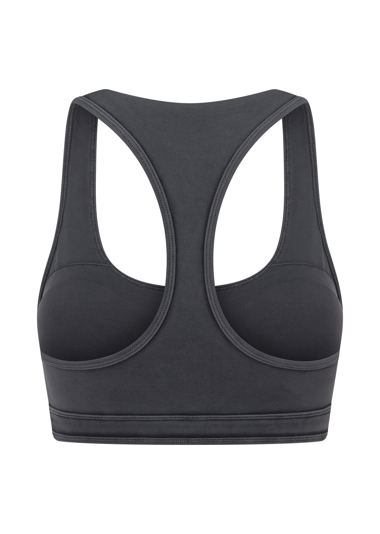 Lorna Jane Fade Out Washed Sports Bra - Washed Black