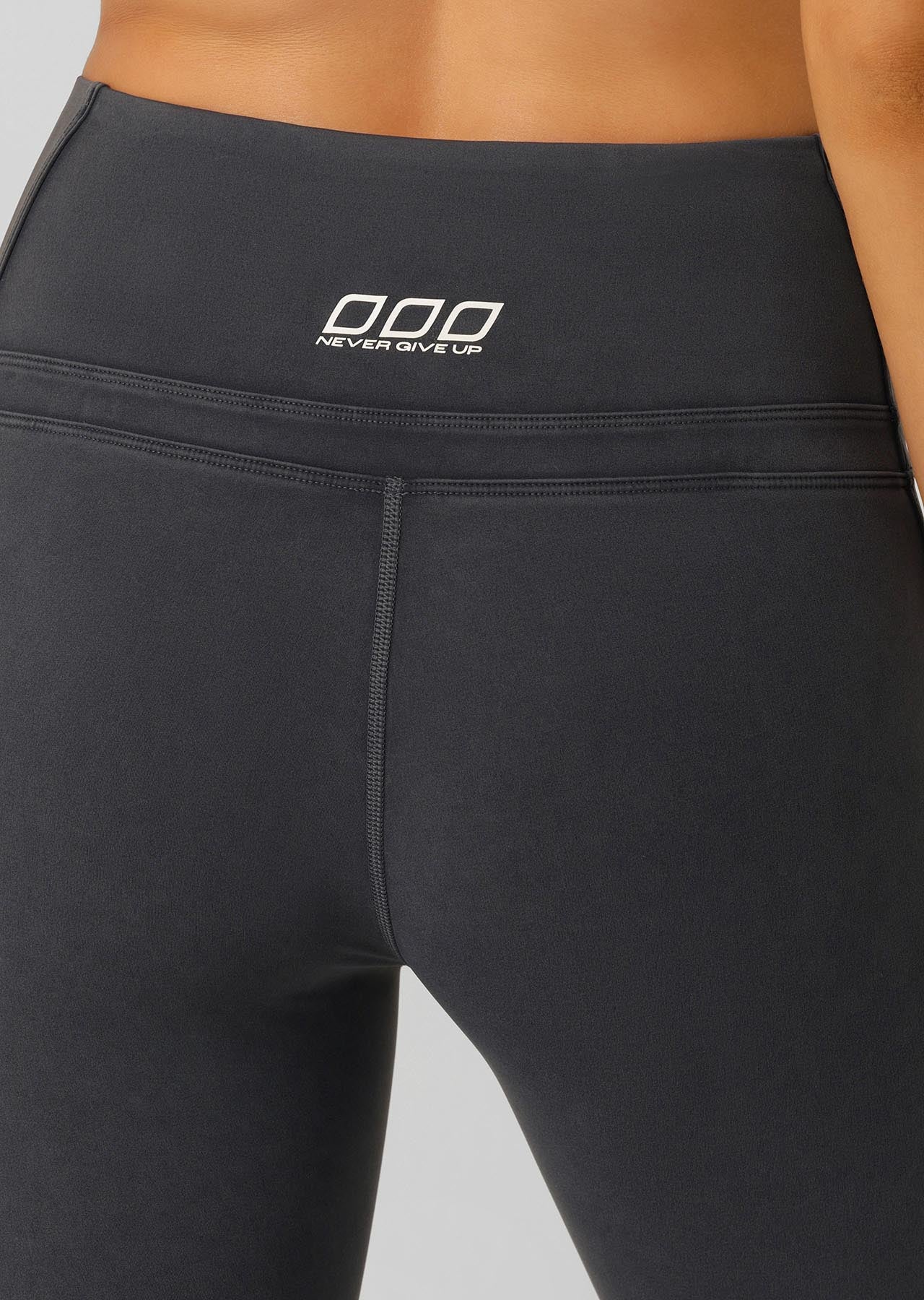 Lorna Jane Fade Out Washed Ankle Biter Leggings - Washed Black