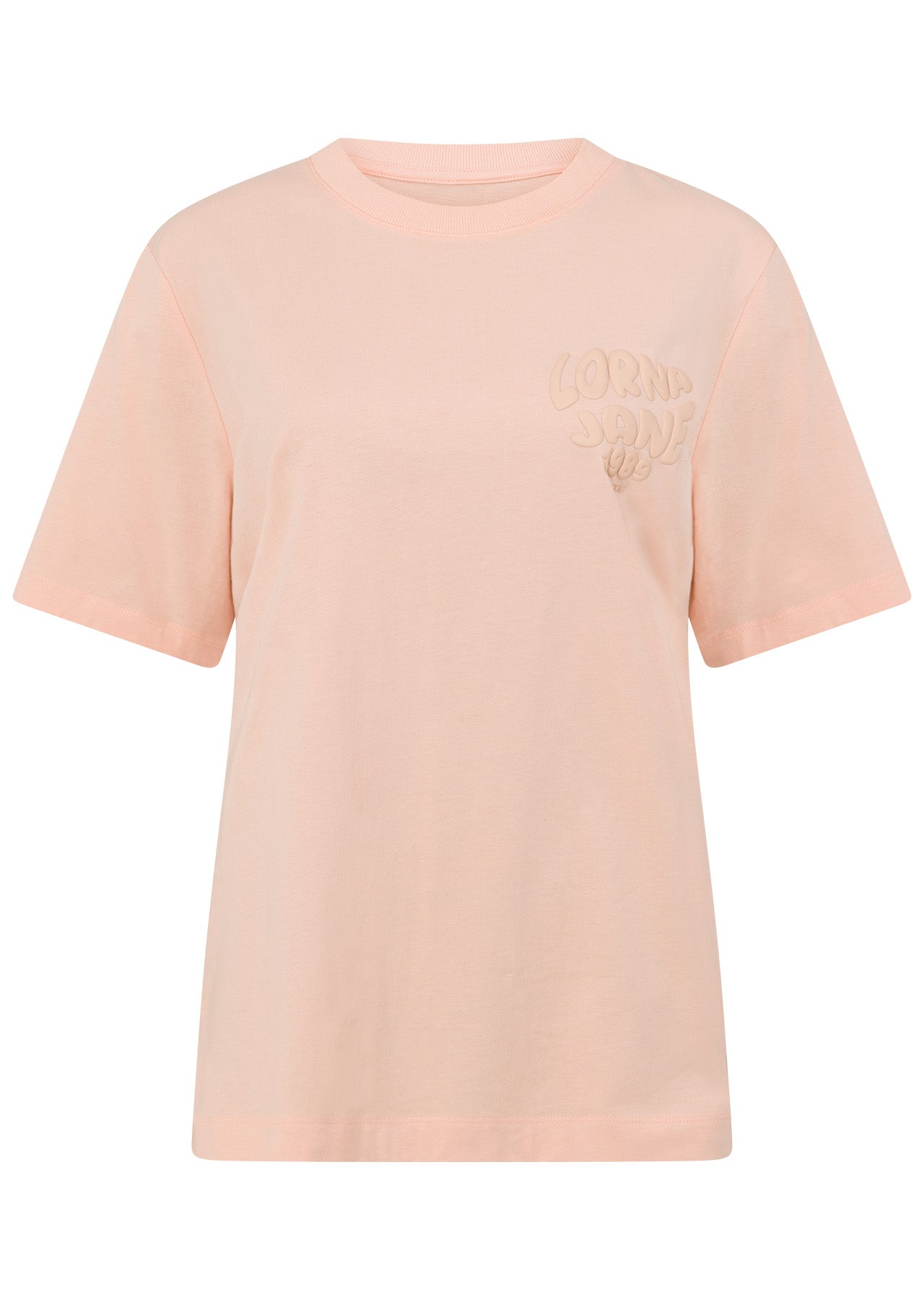 Lorna Jane Never Give Up Relaxed T-Shirt - Ballerina