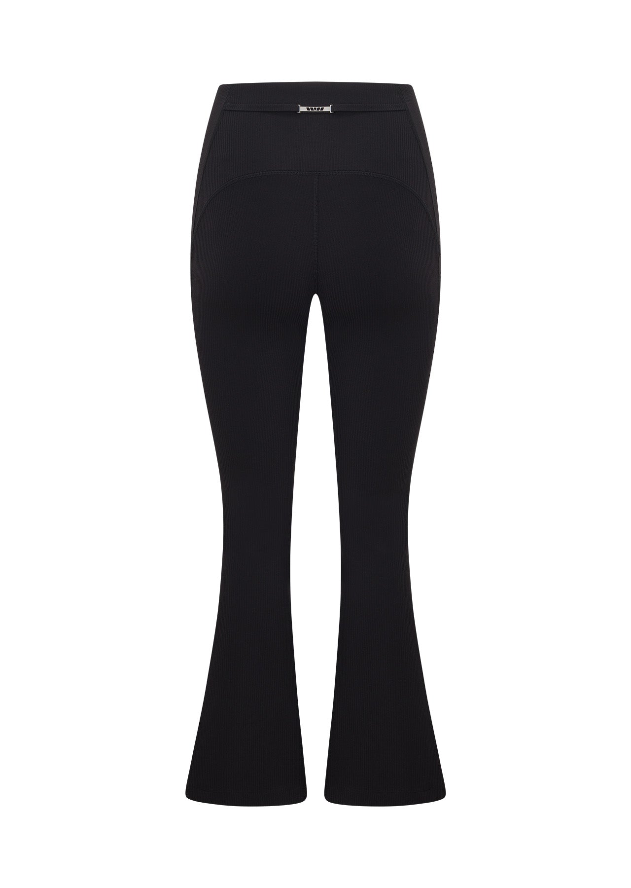 Lorna Jane Irresistible Stomach Support Rib Flared Leggings - Black