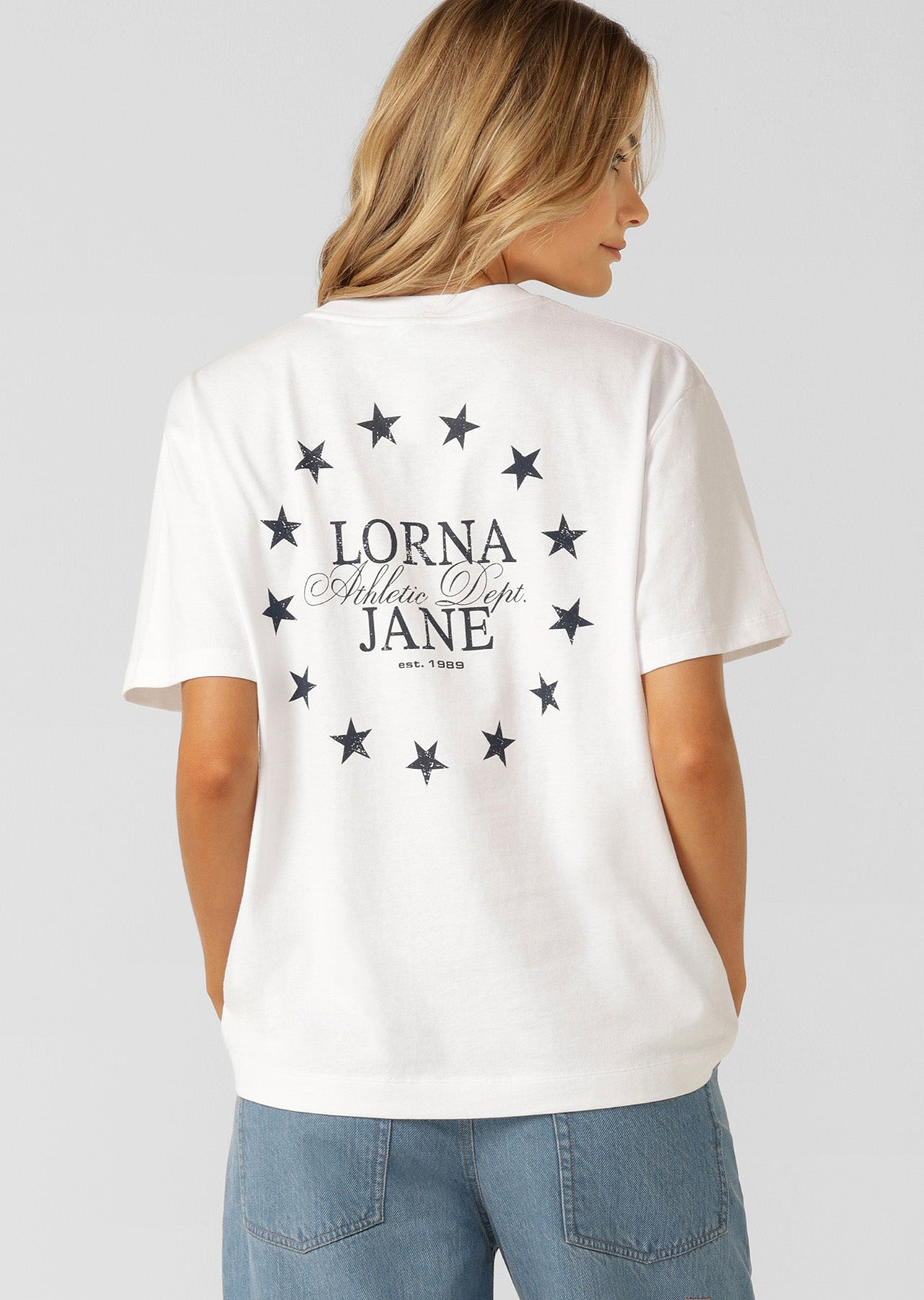 Lorna Jane Sprint Classic Fit T-Shirt - White