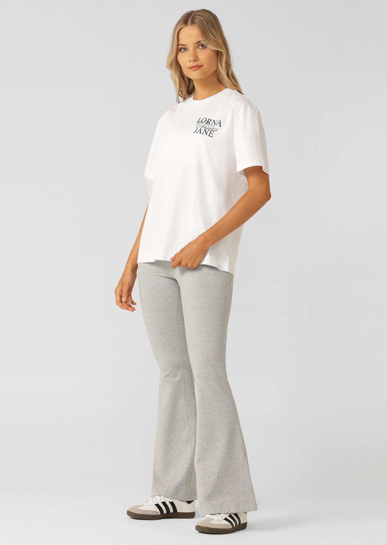 Lorna Jane Sprint Classic Fit T-Shirt - White