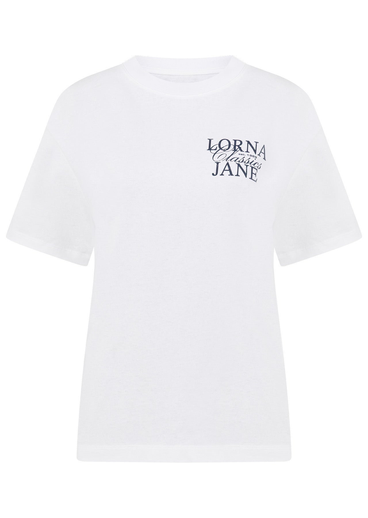 Lorna Jane Sprint Classic Fit T-Shirt - White