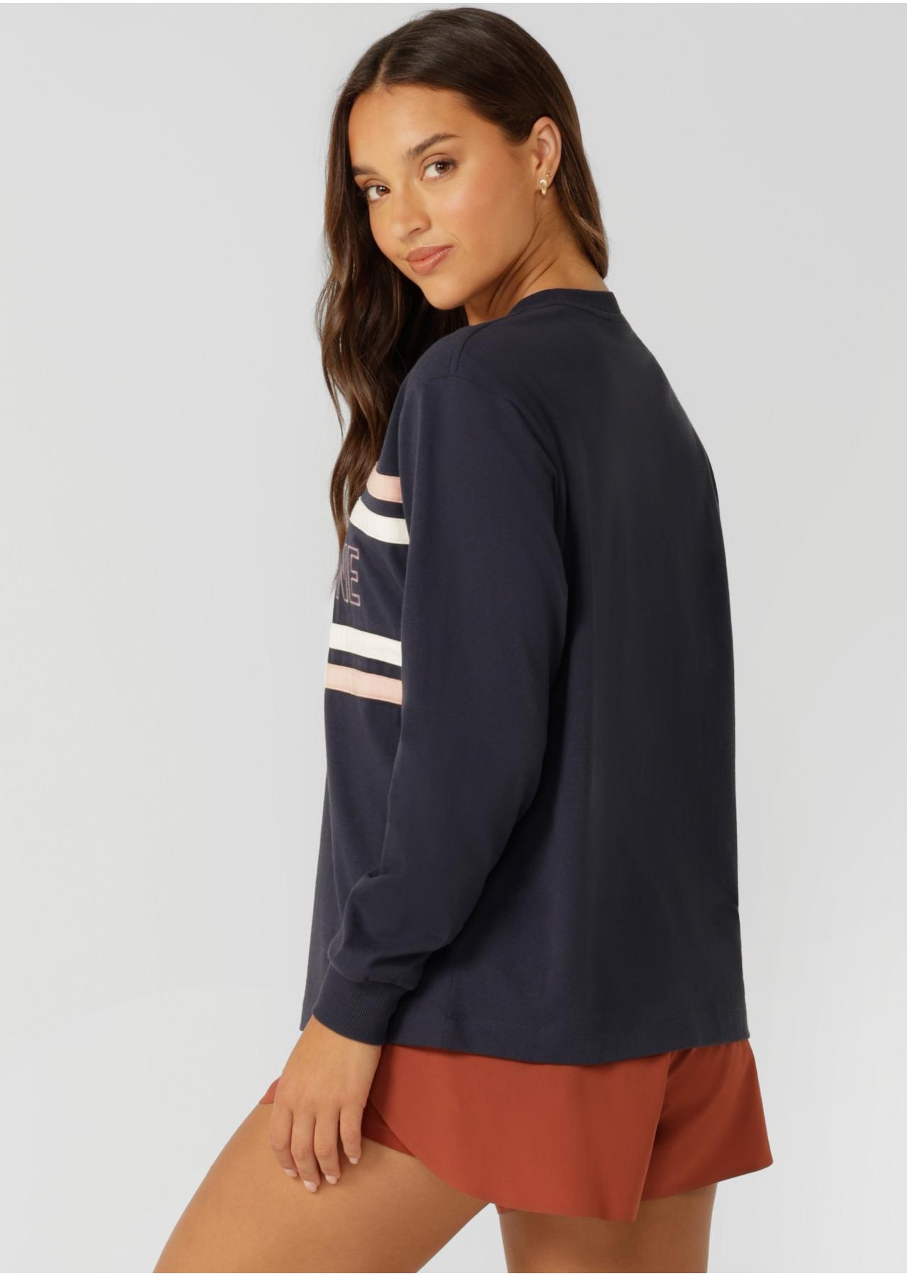 Lorna Jane Movement Long Sleeve T-Shirt - Platinum Navy