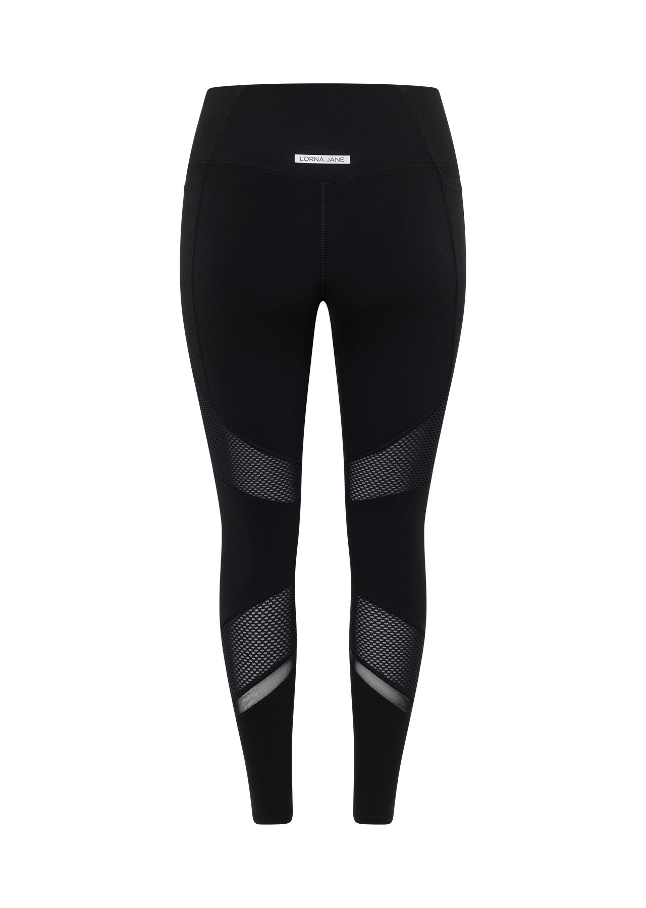 Lorna Jane Sprint And Support Pocket Ankle Biter Leggings - Black