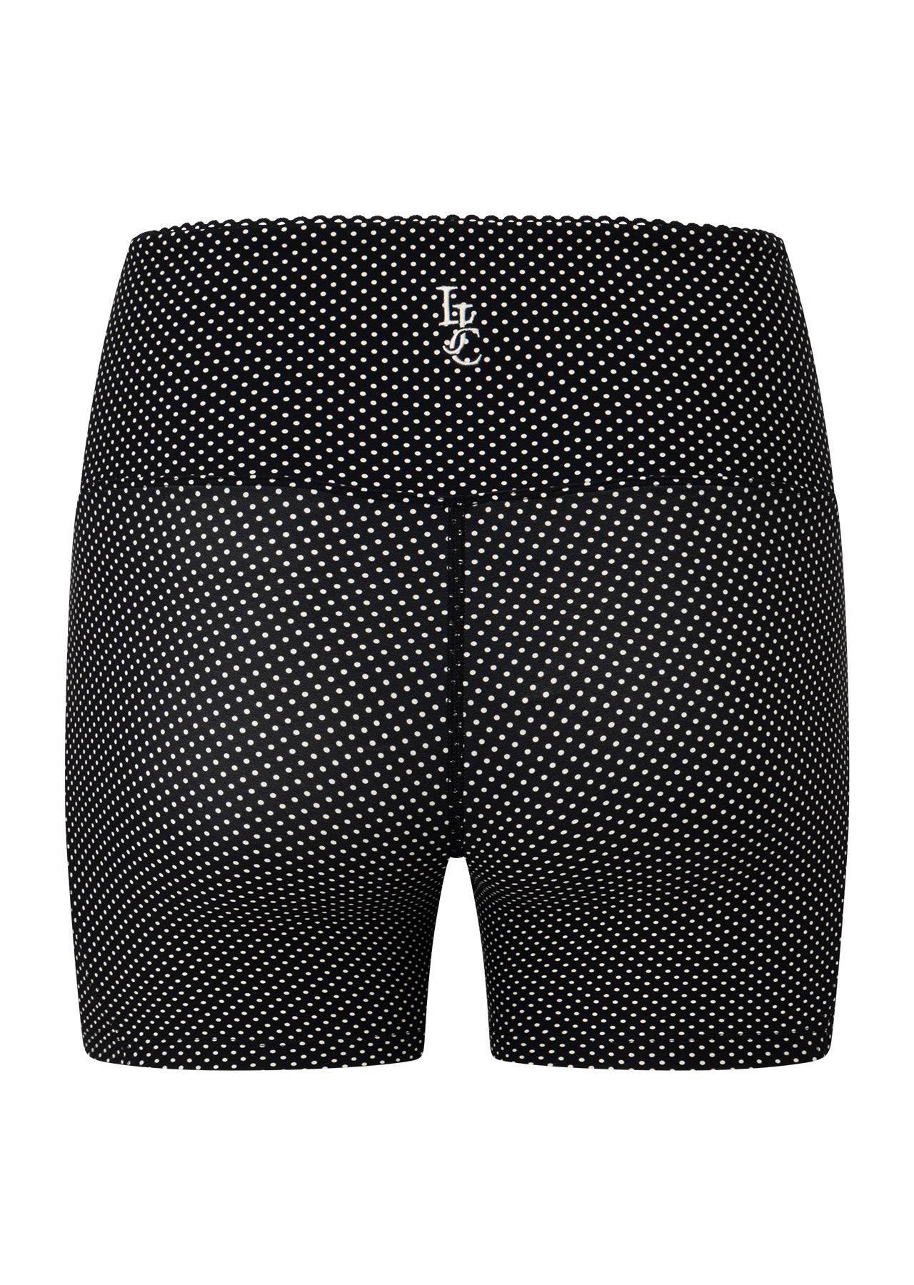 Lorna Jane Sweet Thing Polka Dot No Ride 12cm Bike Shorts - Mini Dot Black Print