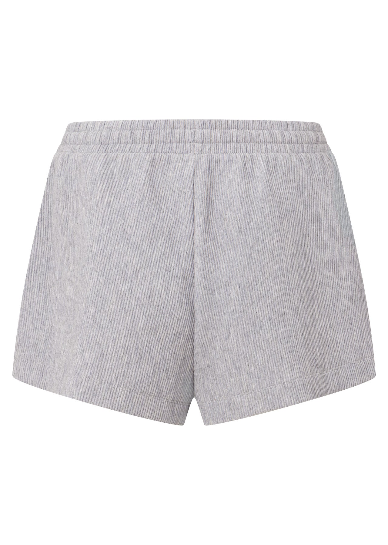 Lorna Jane Retreat Rib Lounge Shorts - Grey Marl