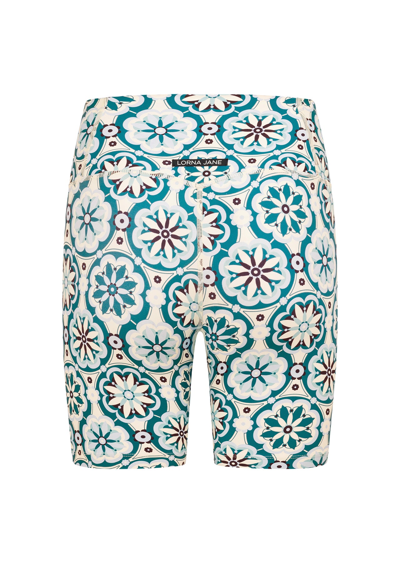 Lorna Jane Vacation Meditation Bike Shorts - Vacation Meditation Print