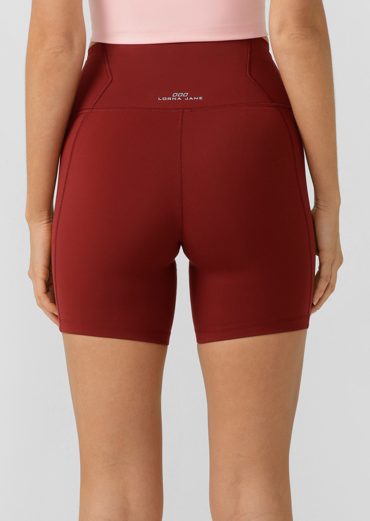Lorna Jane The Perfect 16cm Bike Shorts - Sepia