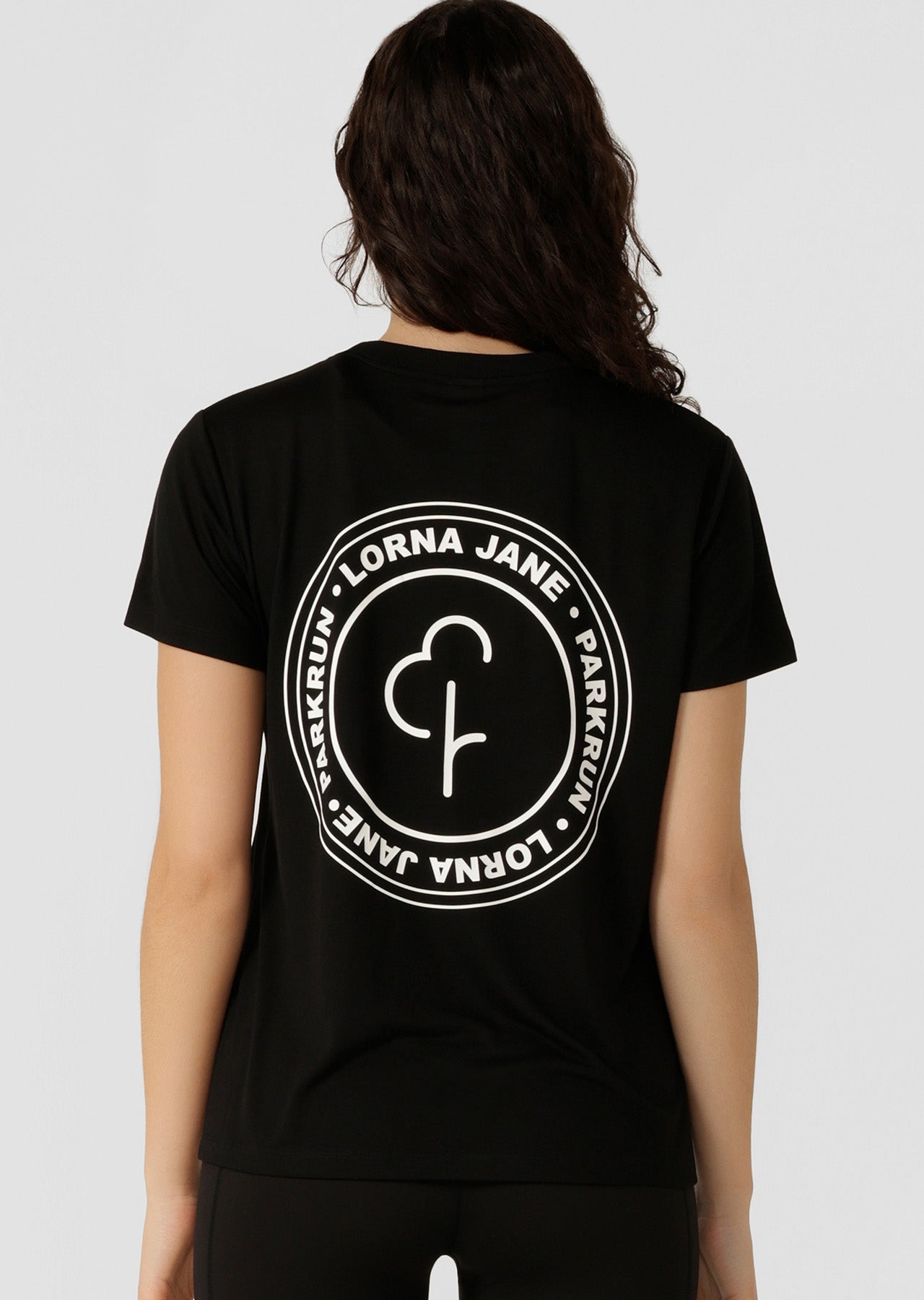 Lorna Jane parkrun T-Shirt - Black