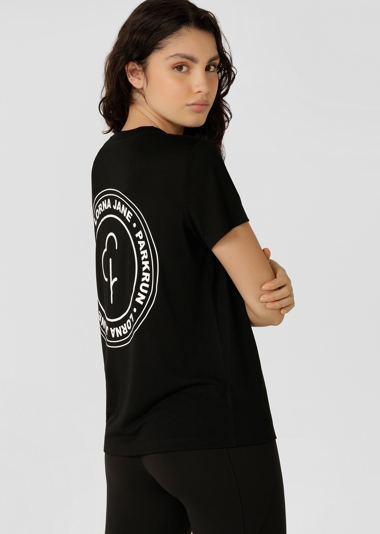 Lorna Jane parkrun T-Shirt - Black