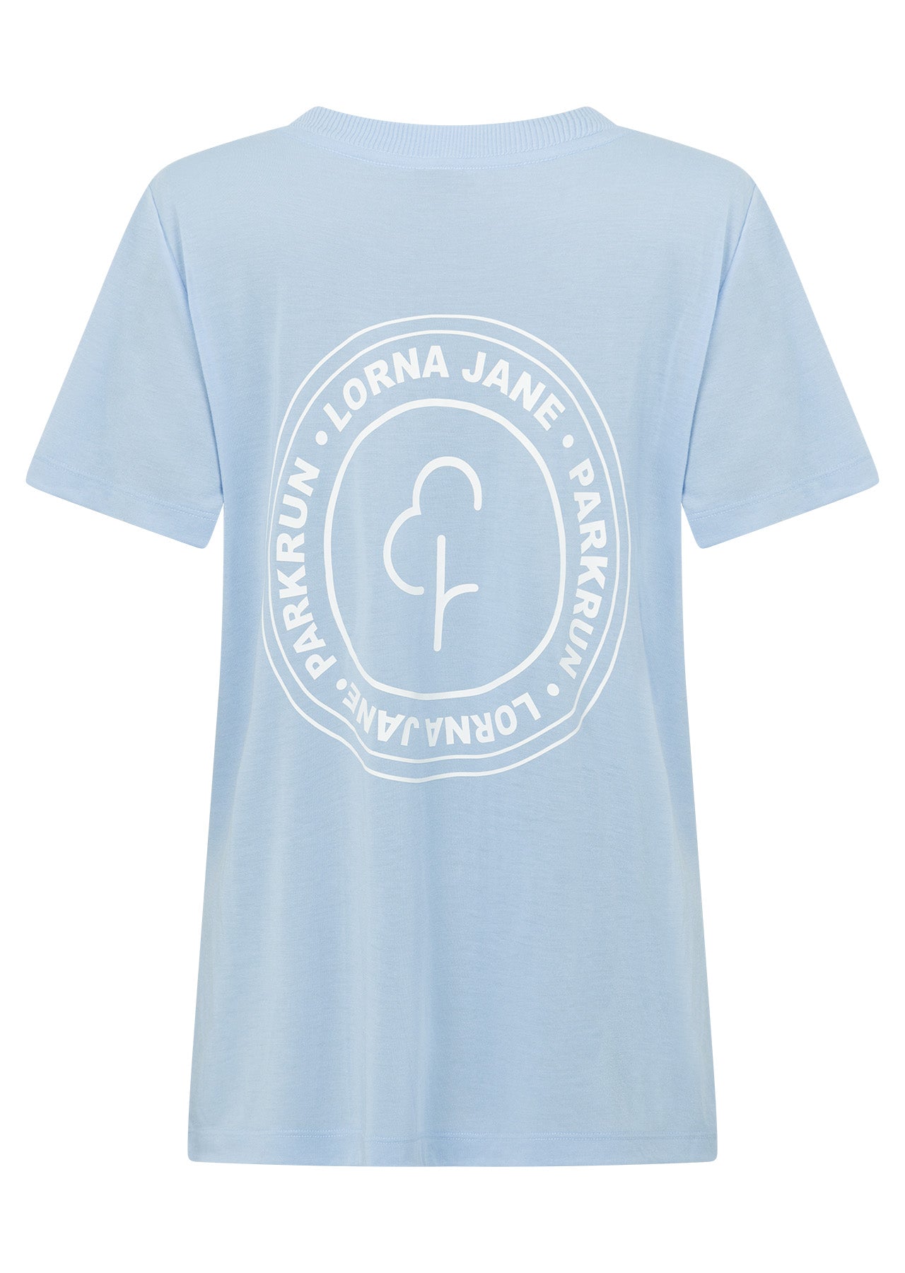Lorna Jane parkrun T-Shirt - Light Moontide